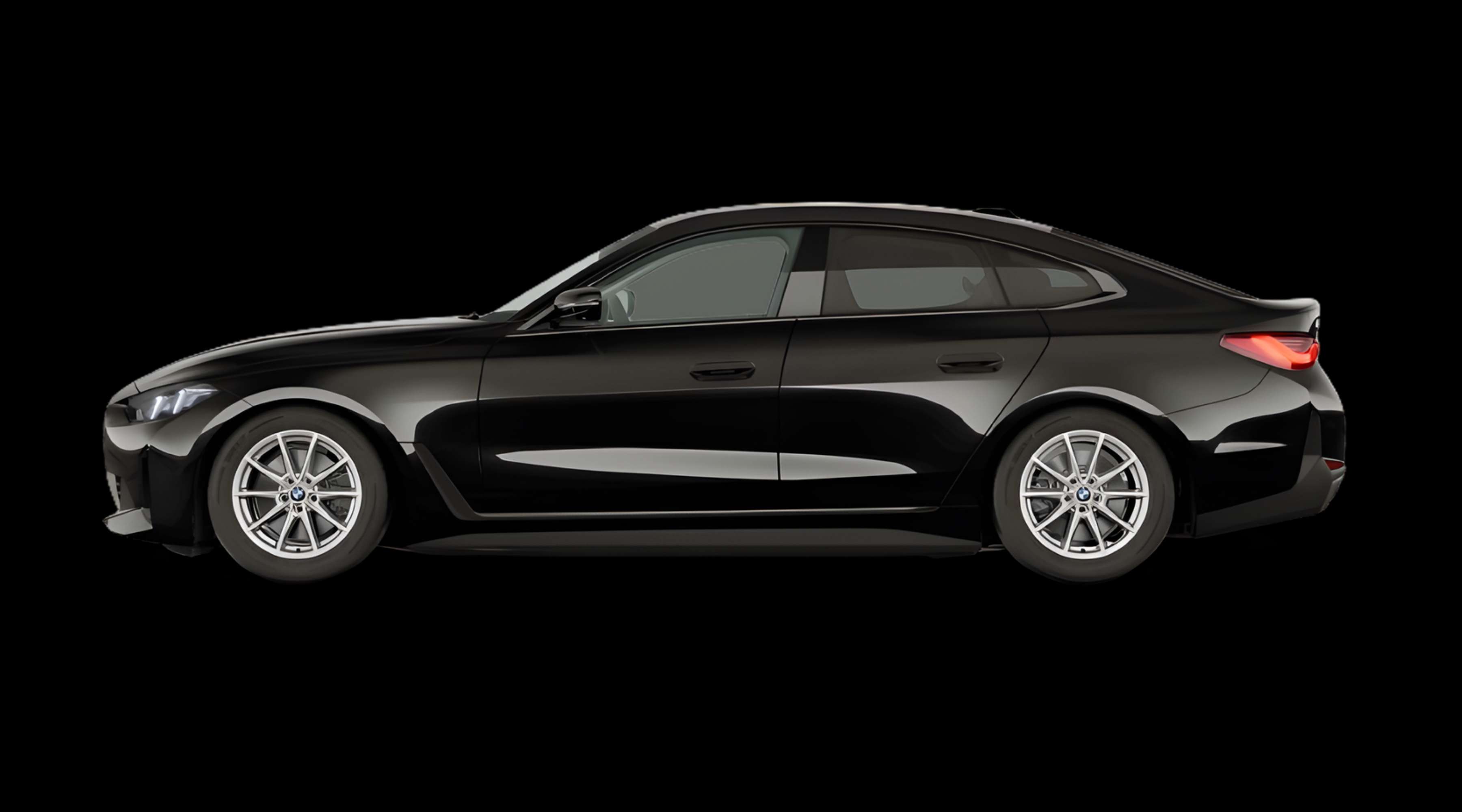 Seitenansicht eines BMW i4