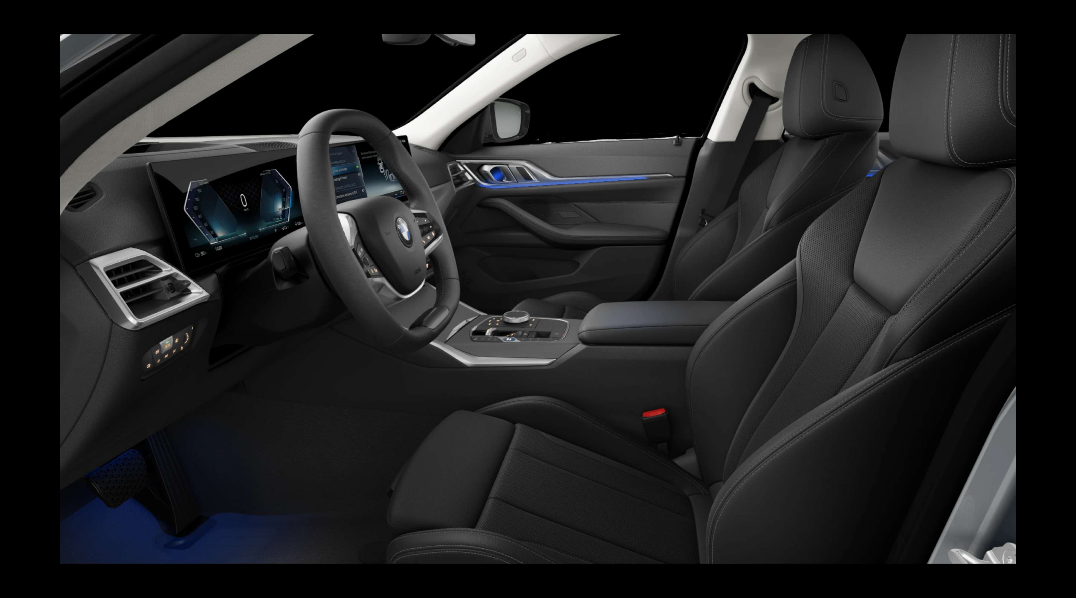 Vordersitze eines BMW i4