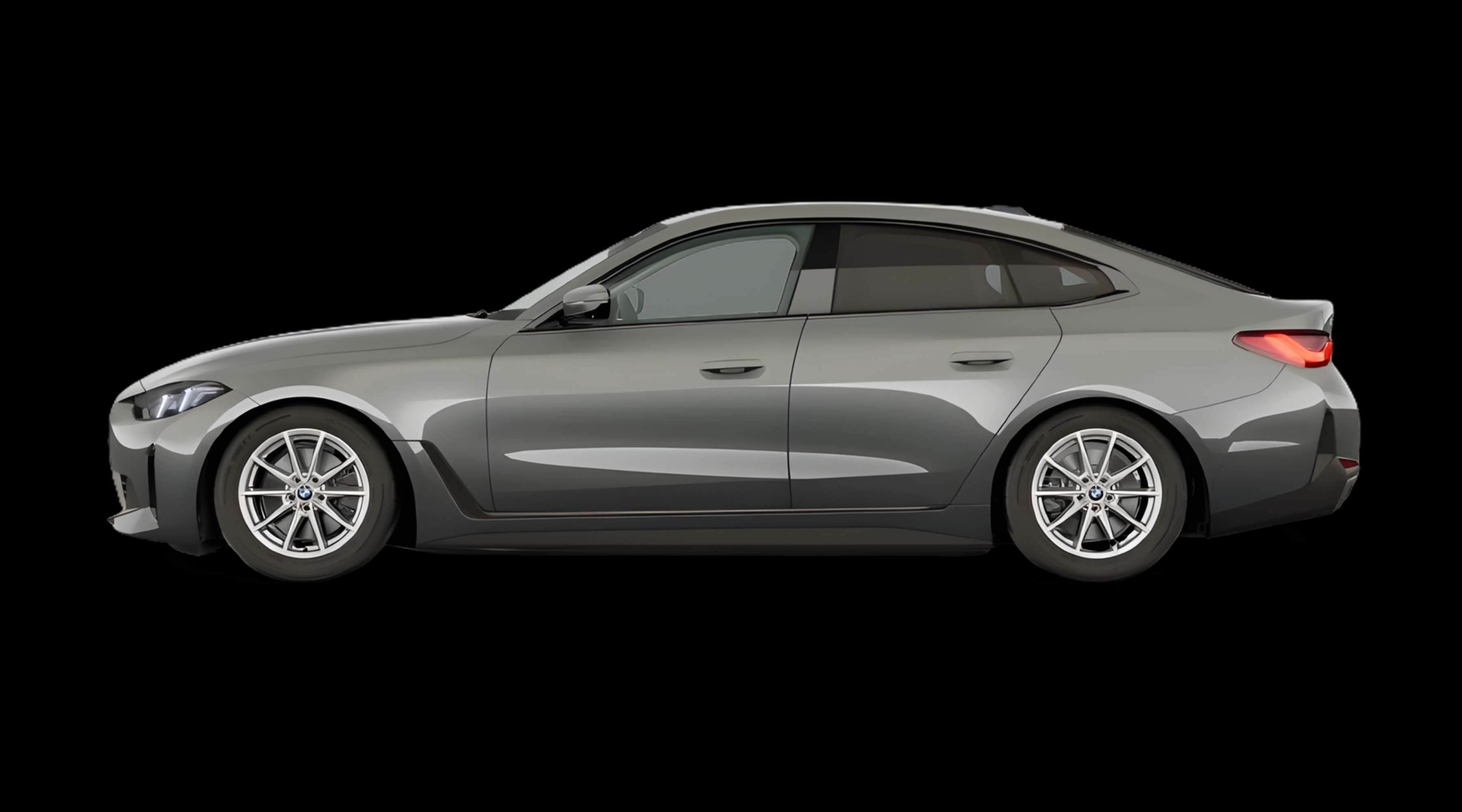 Seitenansicht eines BMW i4