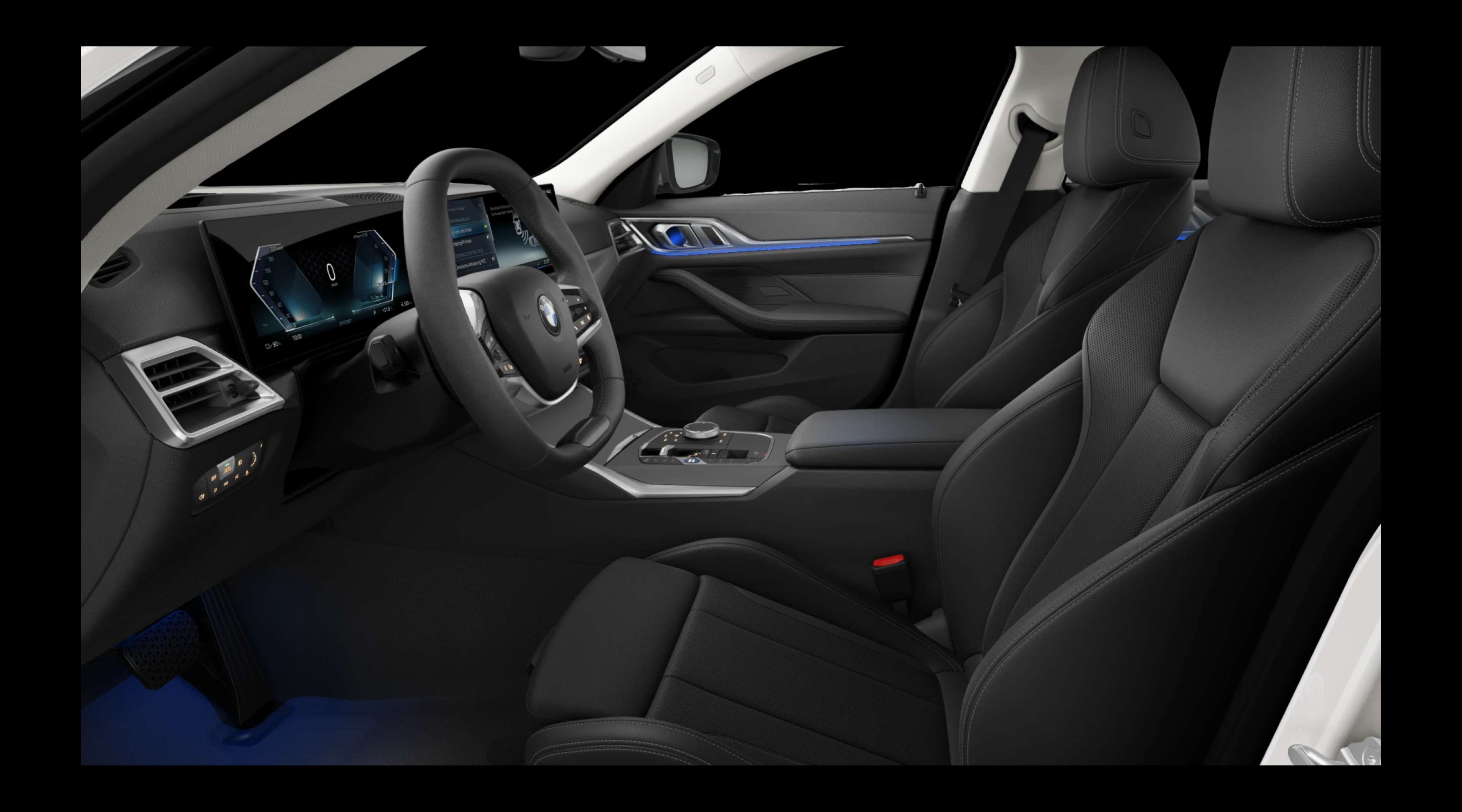 Vordersitze eines BMW i4