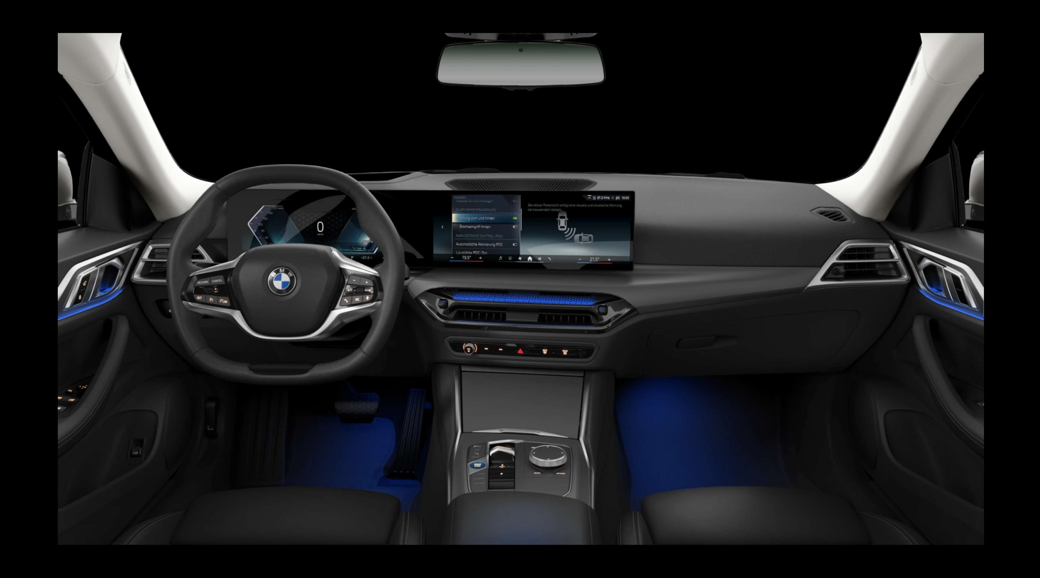 Armaturenbrett eines BMW i4