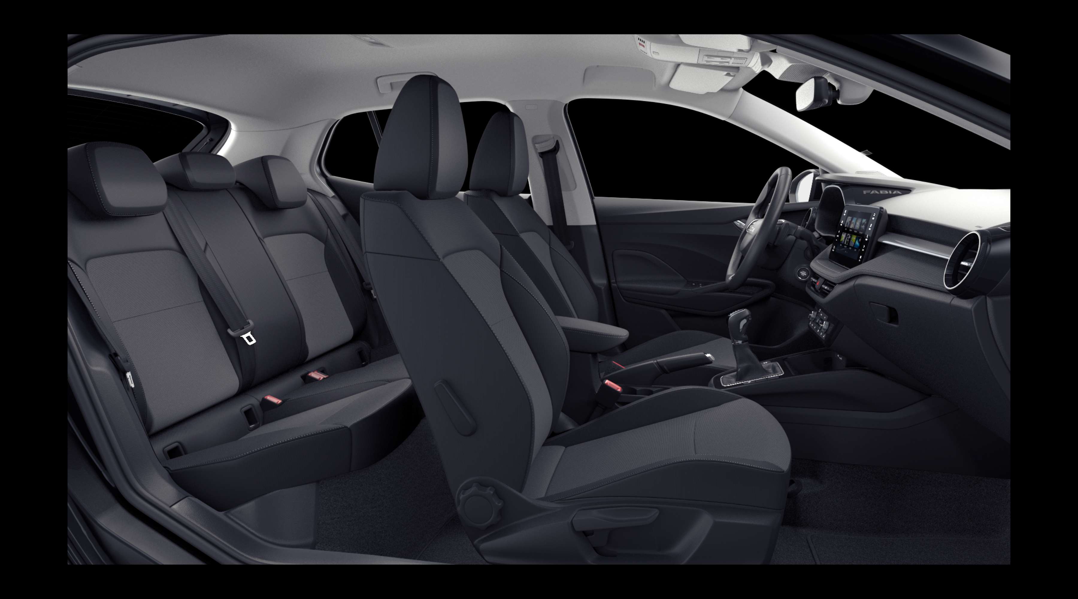 Vordersitze eines Skoda Fabia