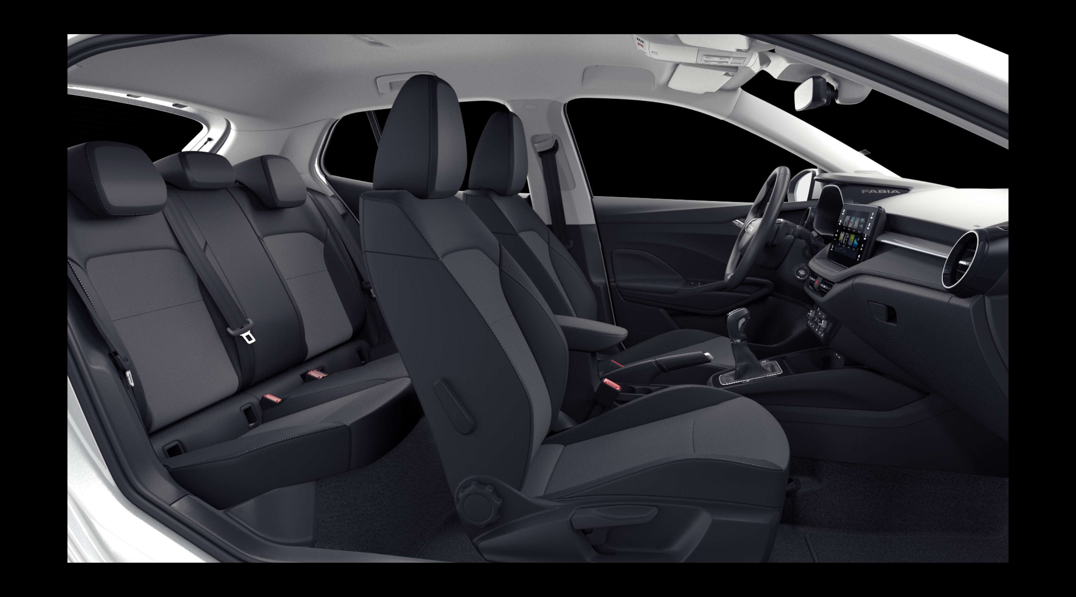 Vordersitze eines Skoda Fabia