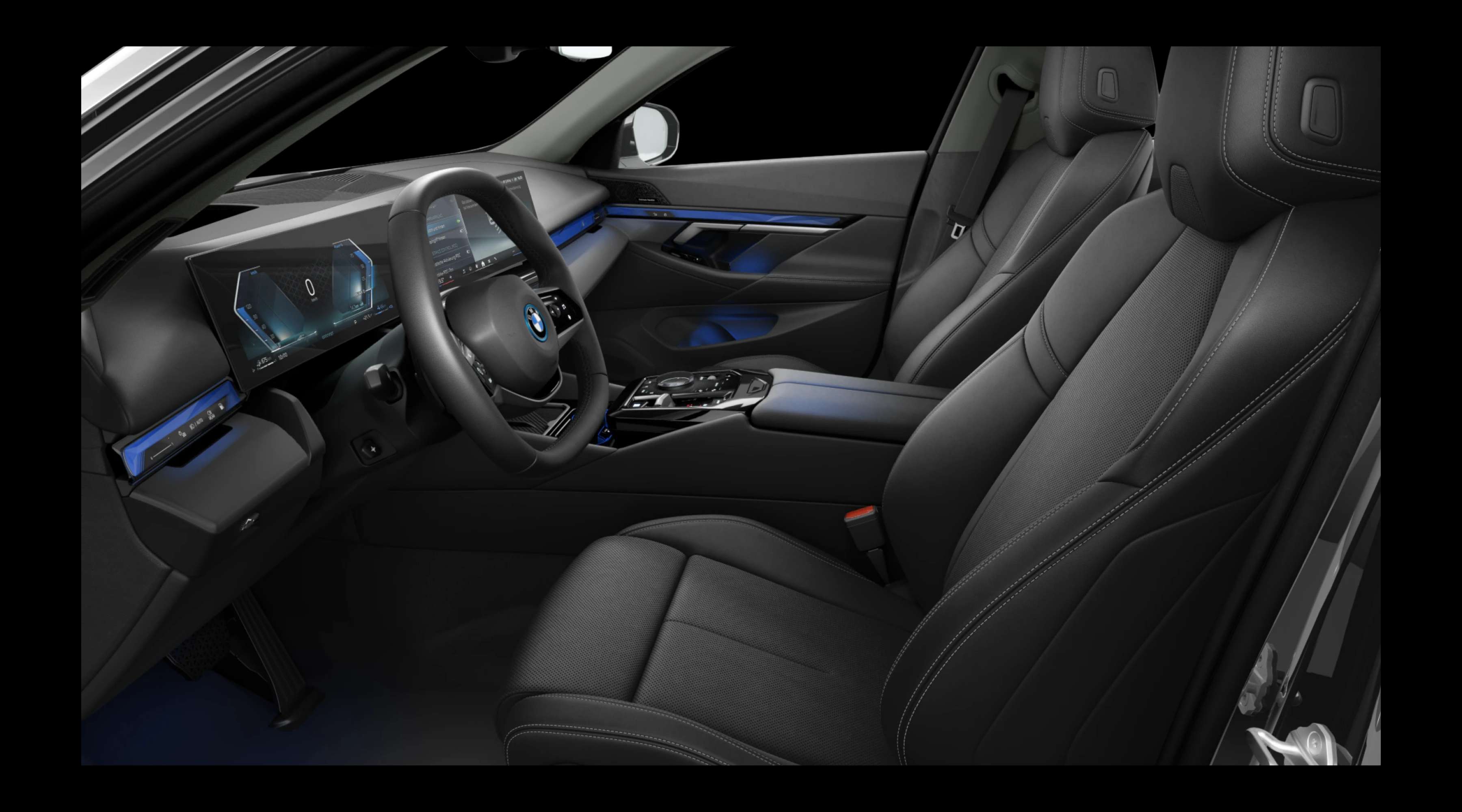 Vordersitze eines BMW 5er-Reihe