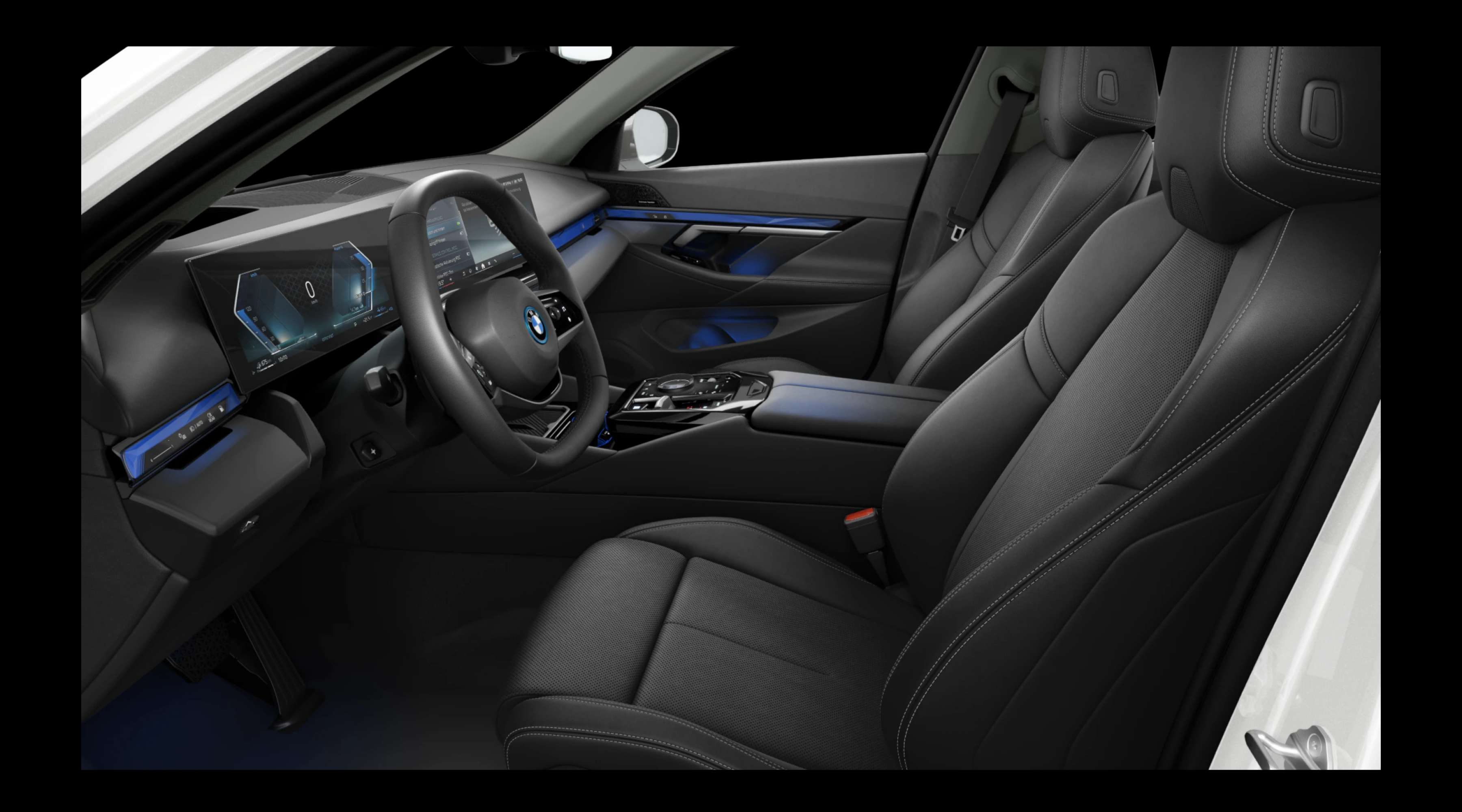 Vordersitze eines BMW 5er-Reihe