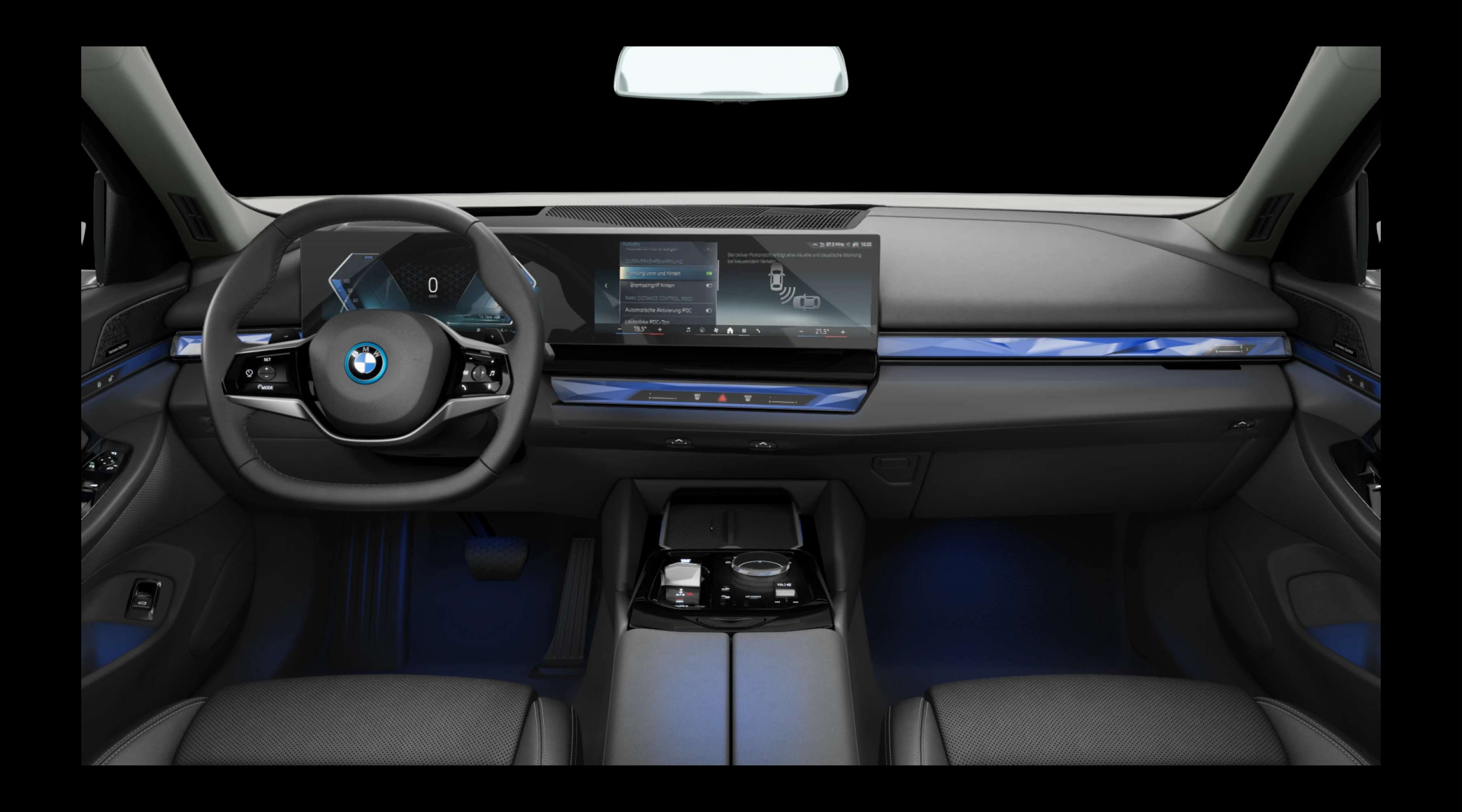 Armaturenbrett eines BMW 5er-Reihe