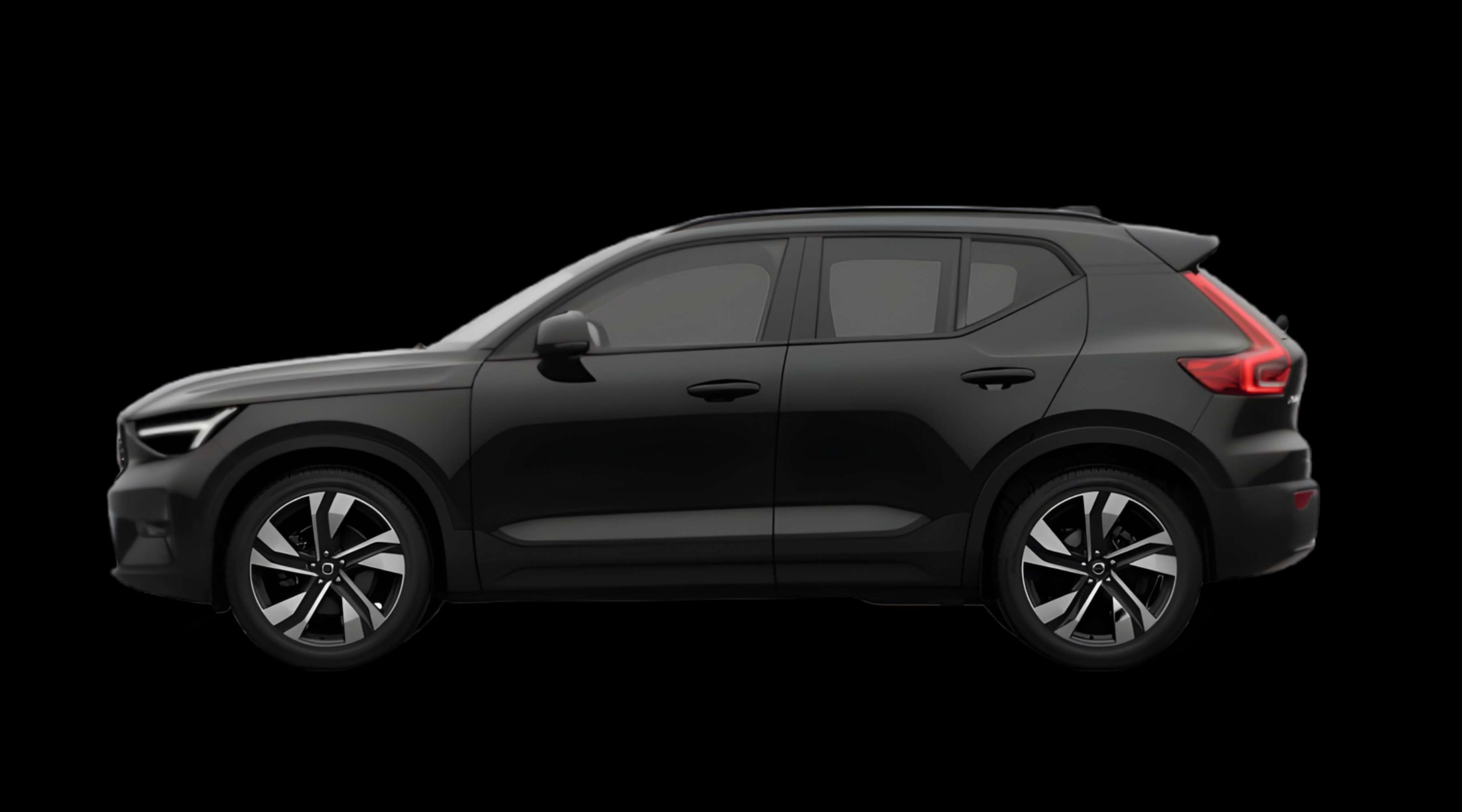 Seitenansicht eines Volvo XC40