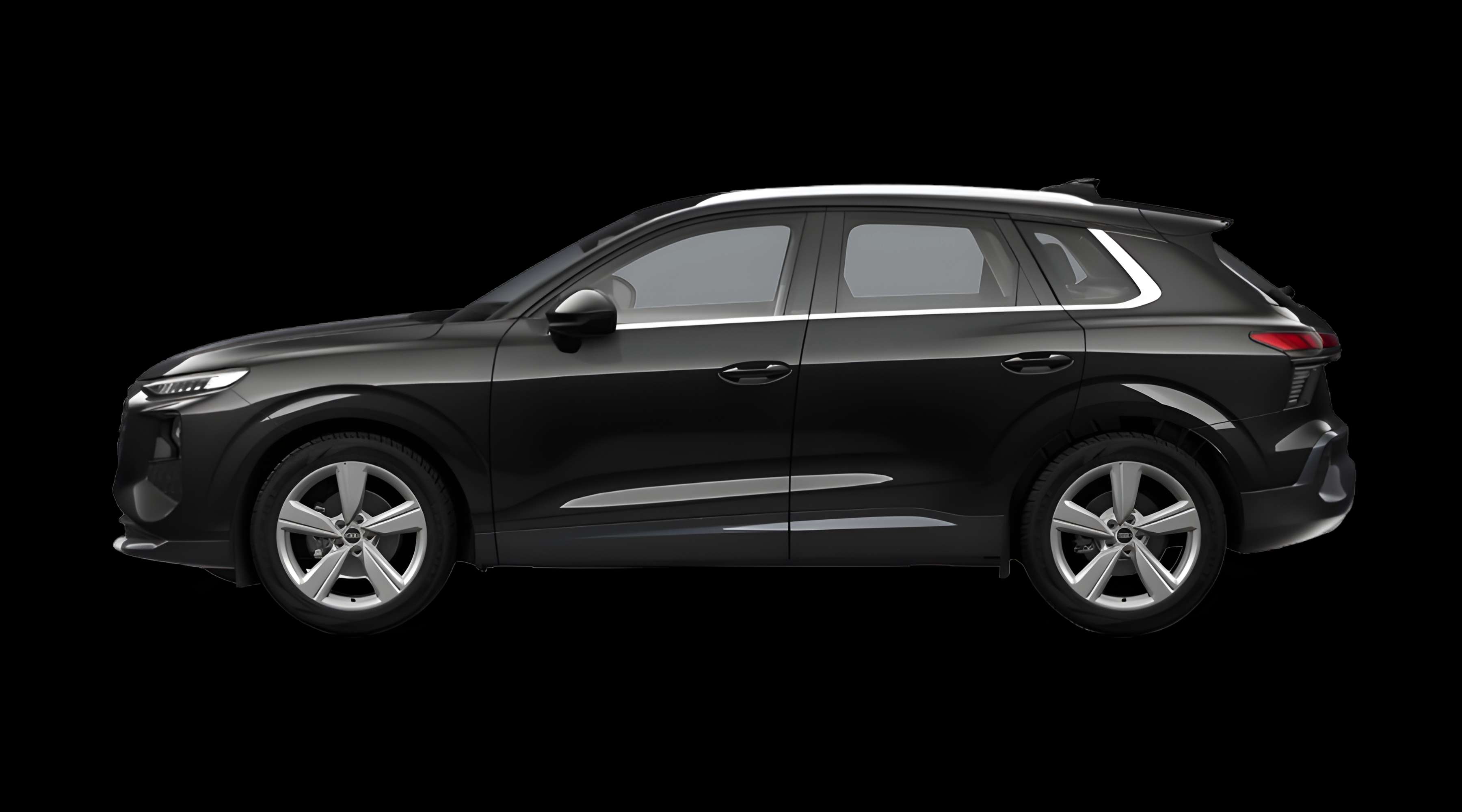 Seitenansicht eines Audi Q3