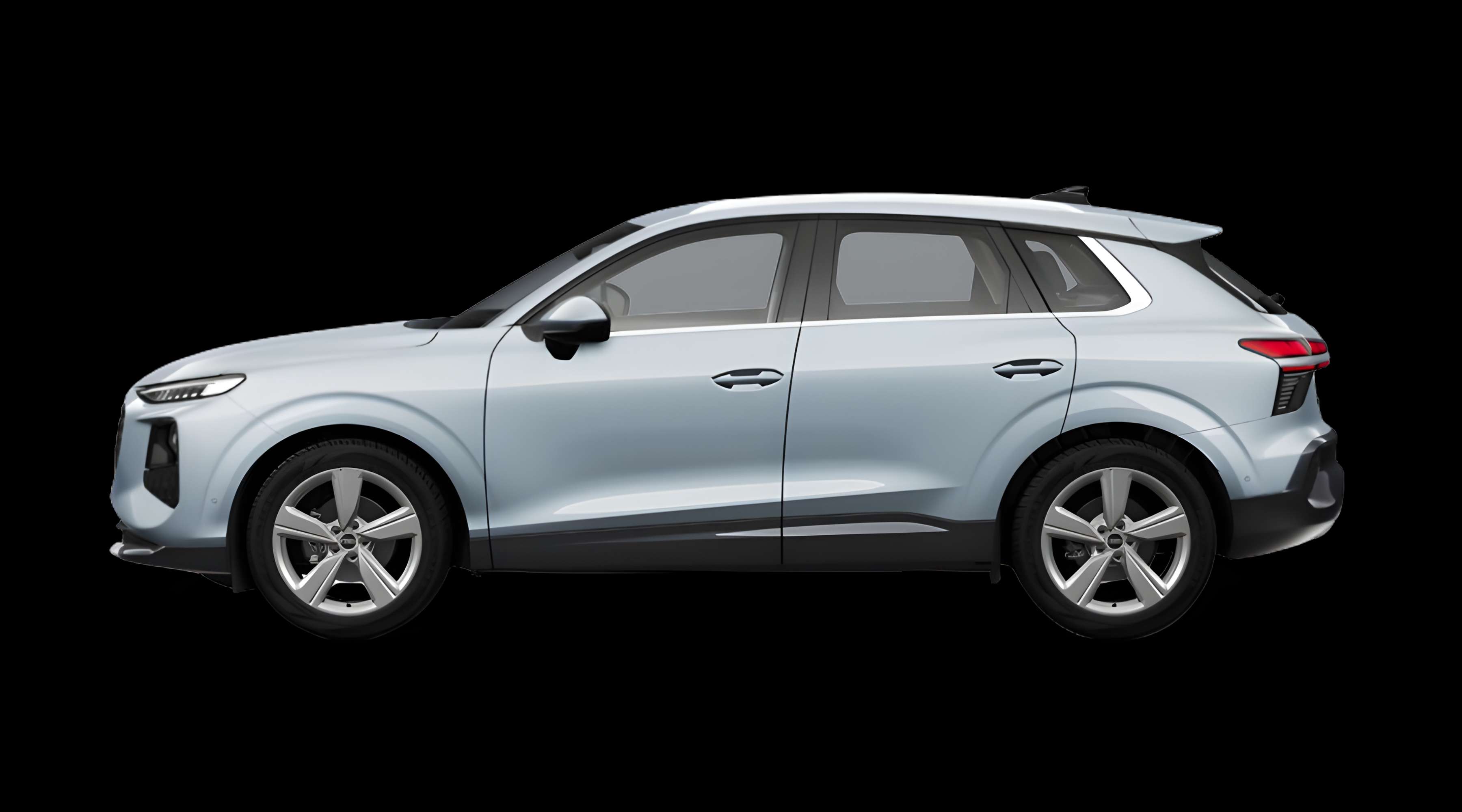 Seitenansicht eines Audi Q3