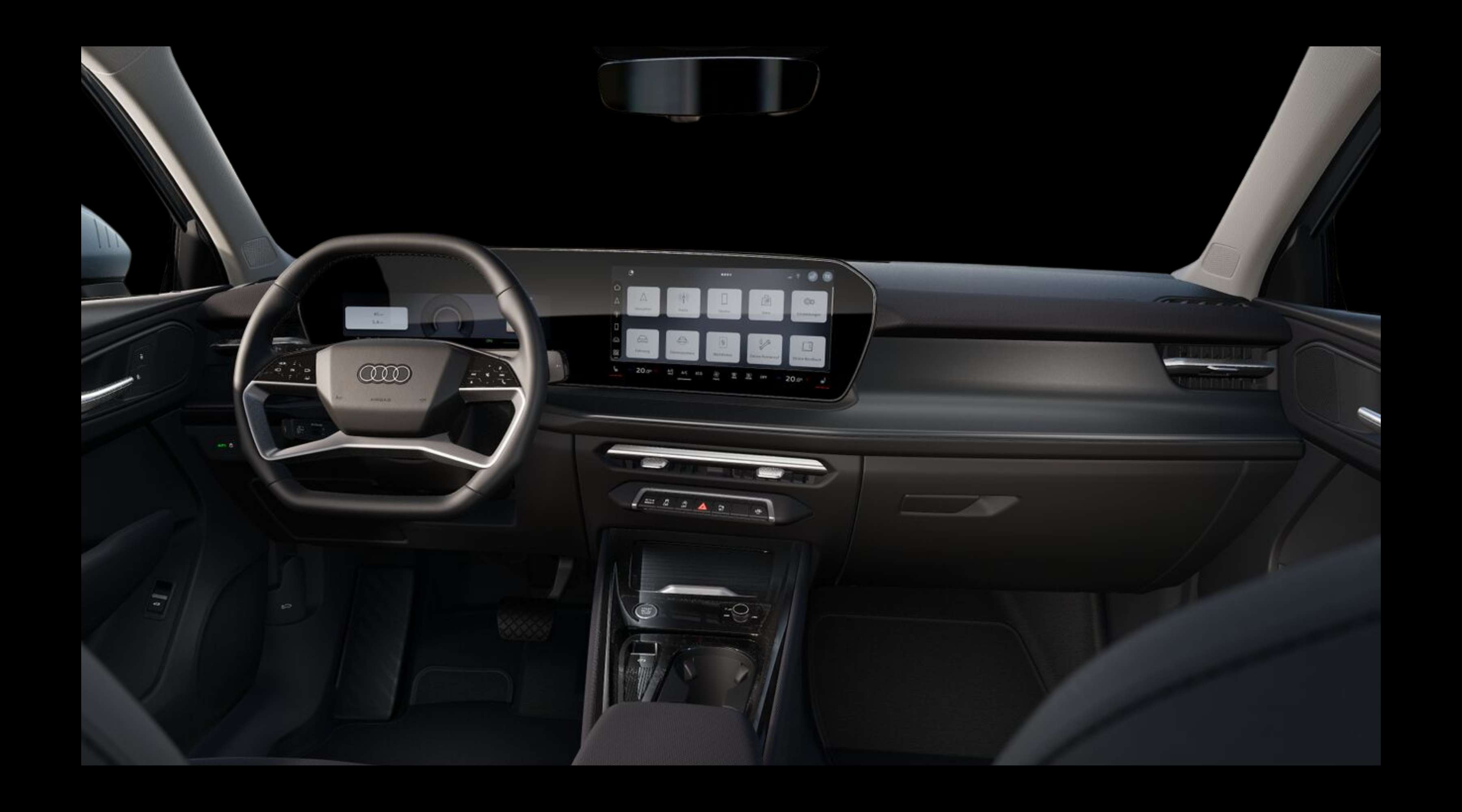 Armaturenbrett eines Audi Q3 Sportback