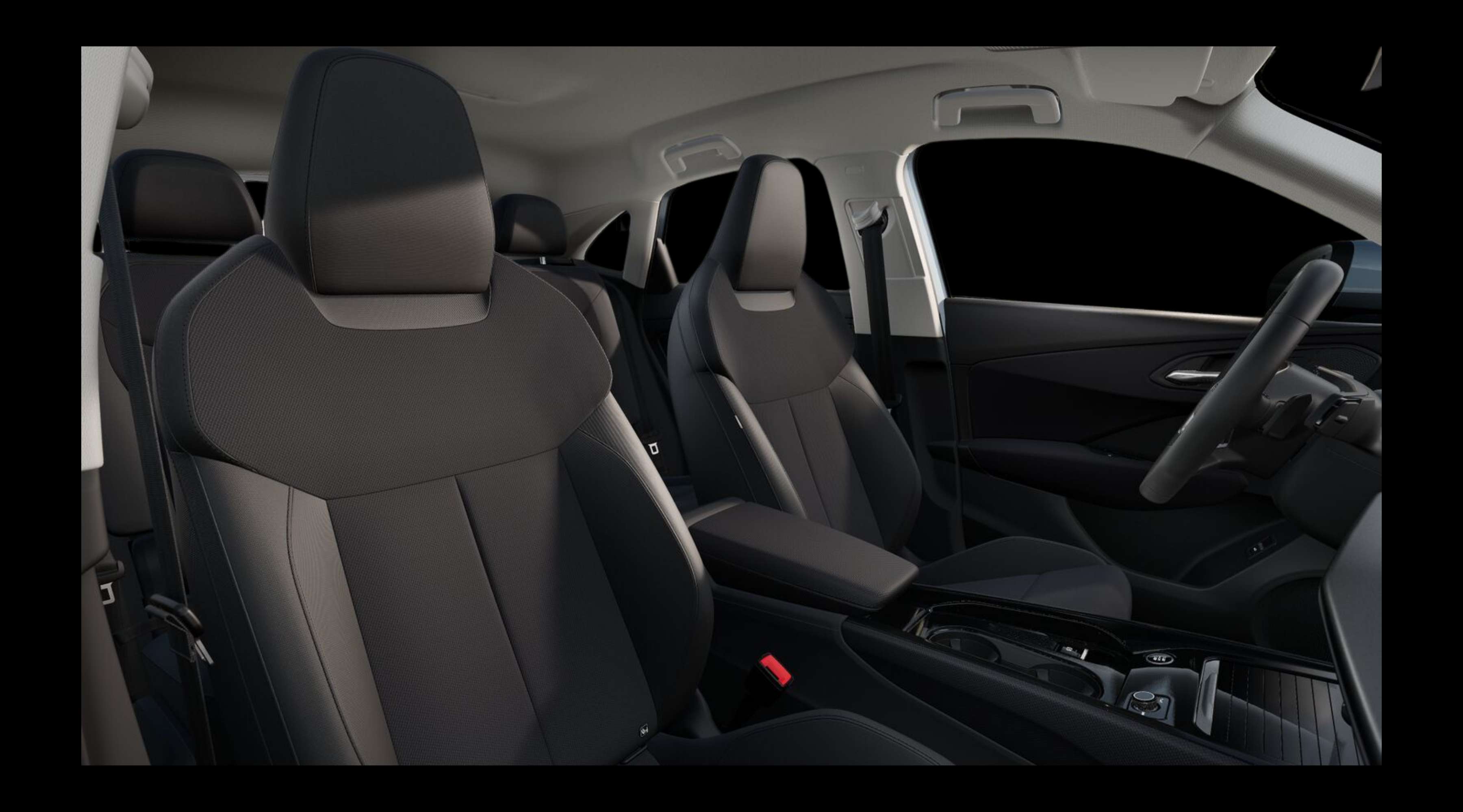 Vordersitze eines Audi Q3 Sportback