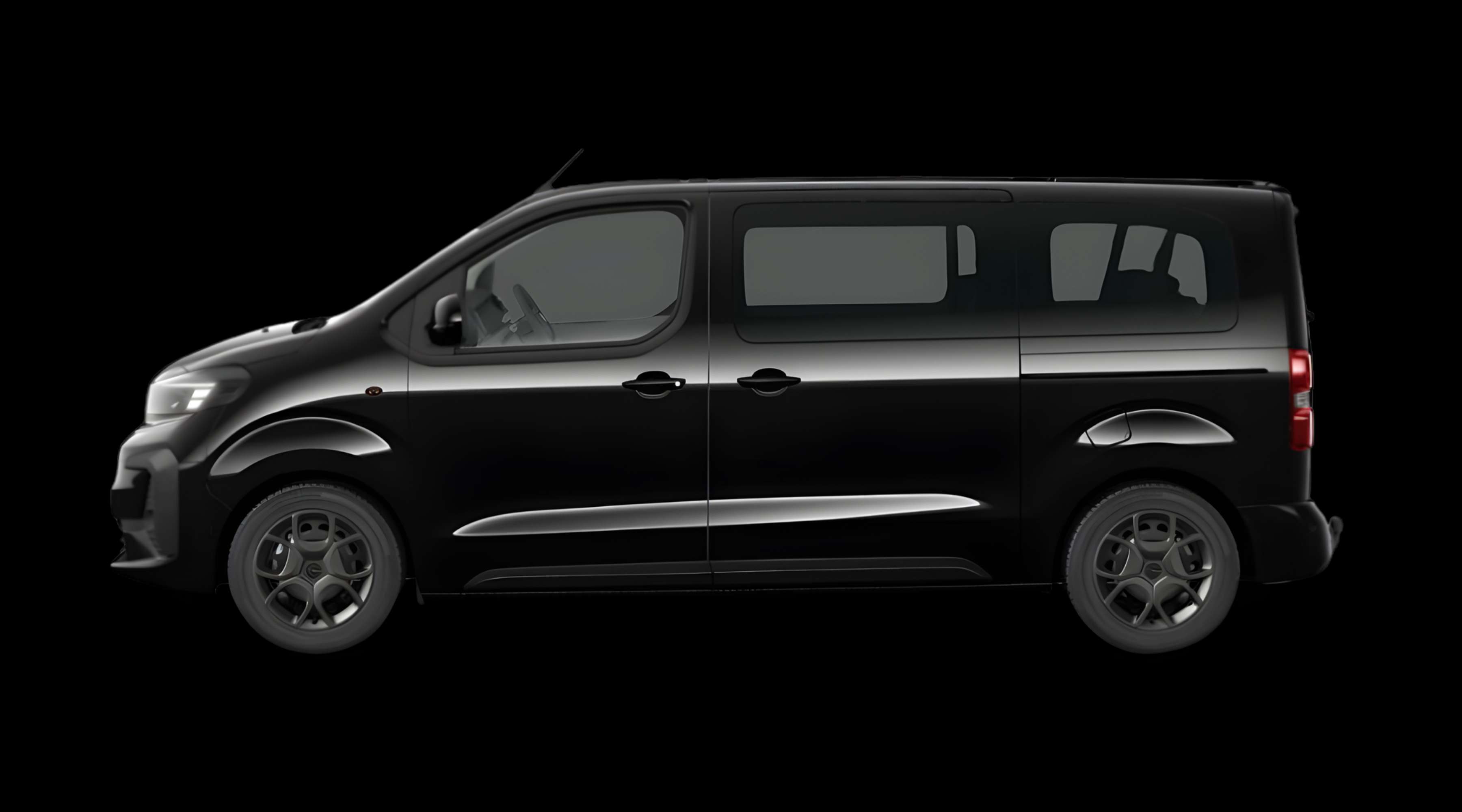 Seitenansicht eines Opel Zafira