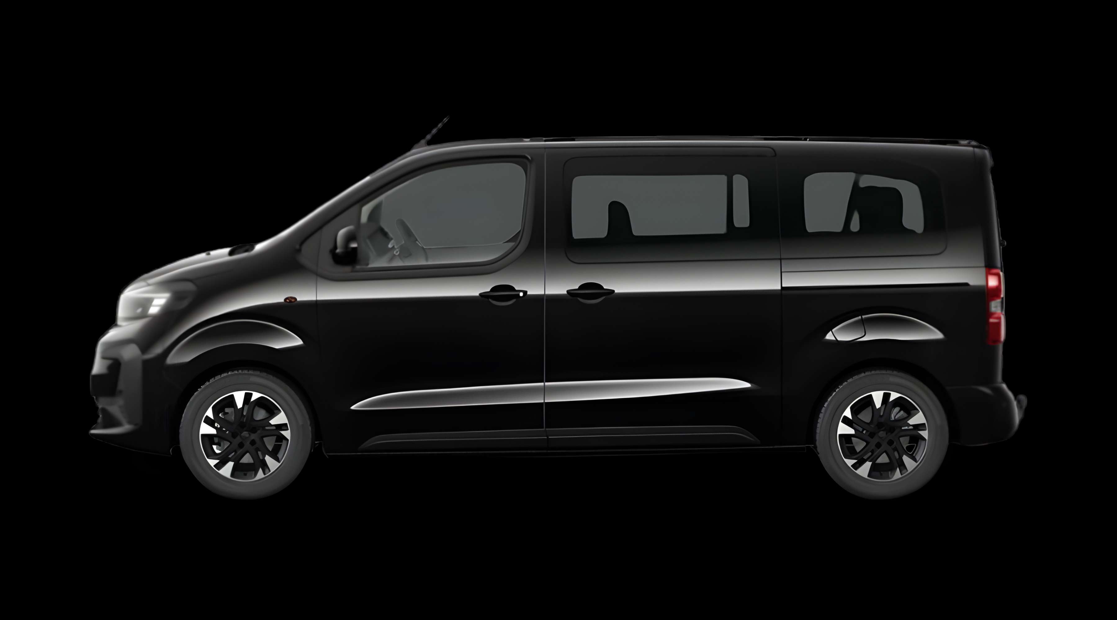 Seitenansicht eines Opel Zafira