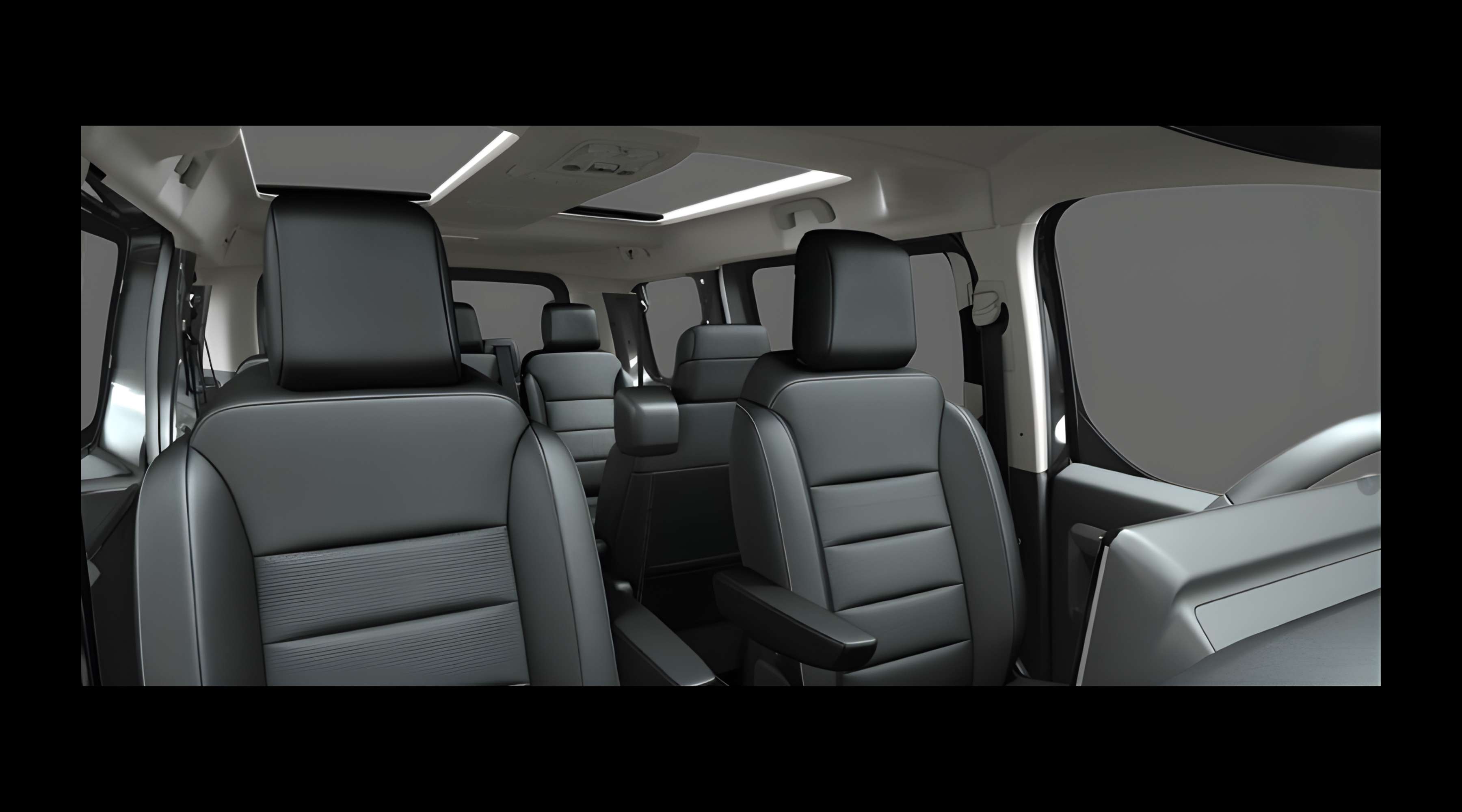 Vordersitze eines Opel Zafira