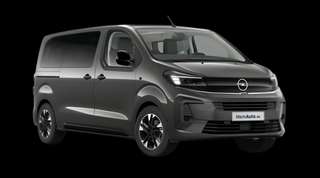 Schräge Frontansicht auf einen Opel Zafira GS, freigestellt