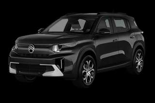 Schräge Frontansicht auf einen Citroën C3 Aircross MAX, freigestellt