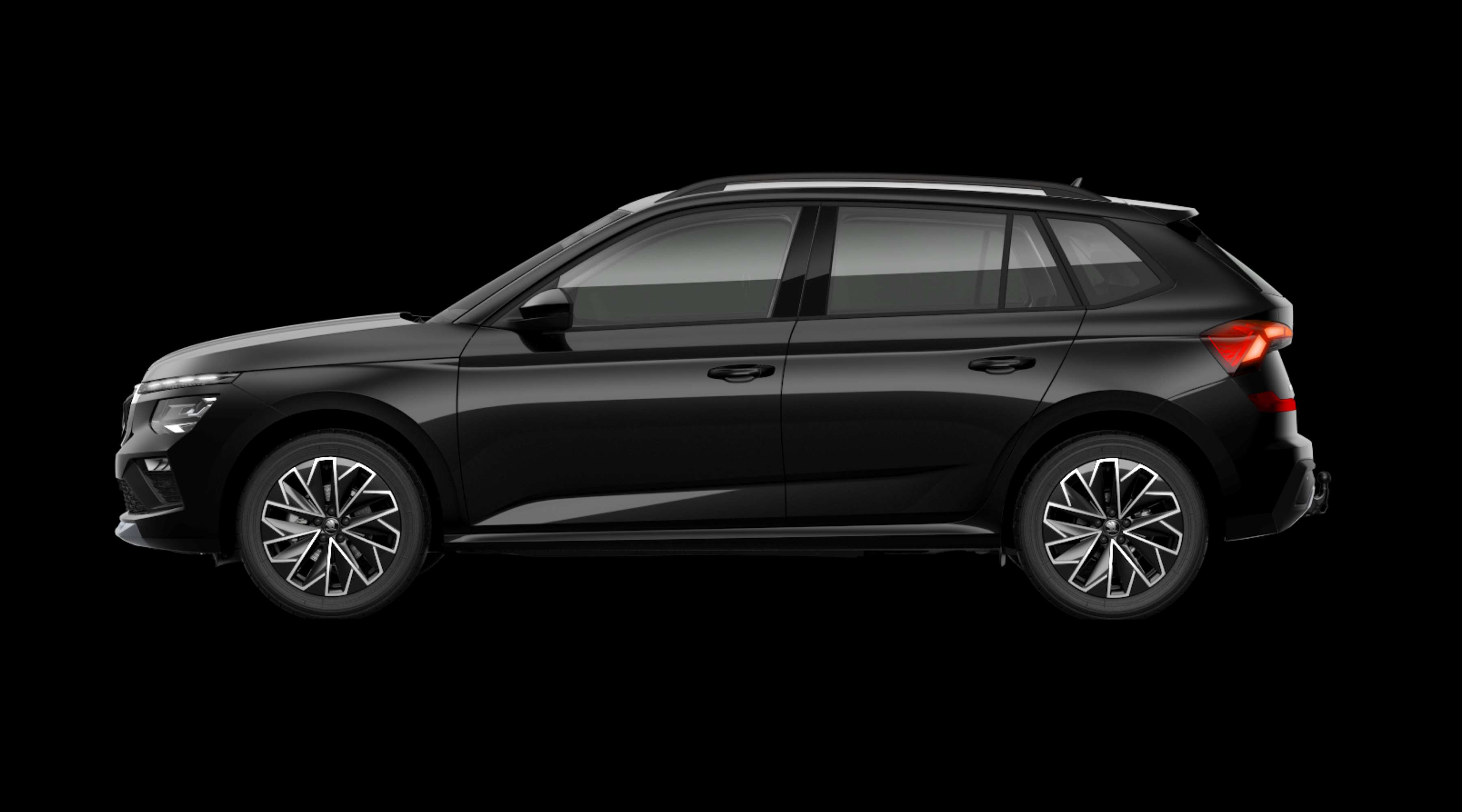 Seitenansicht eines Skoda Kamiq