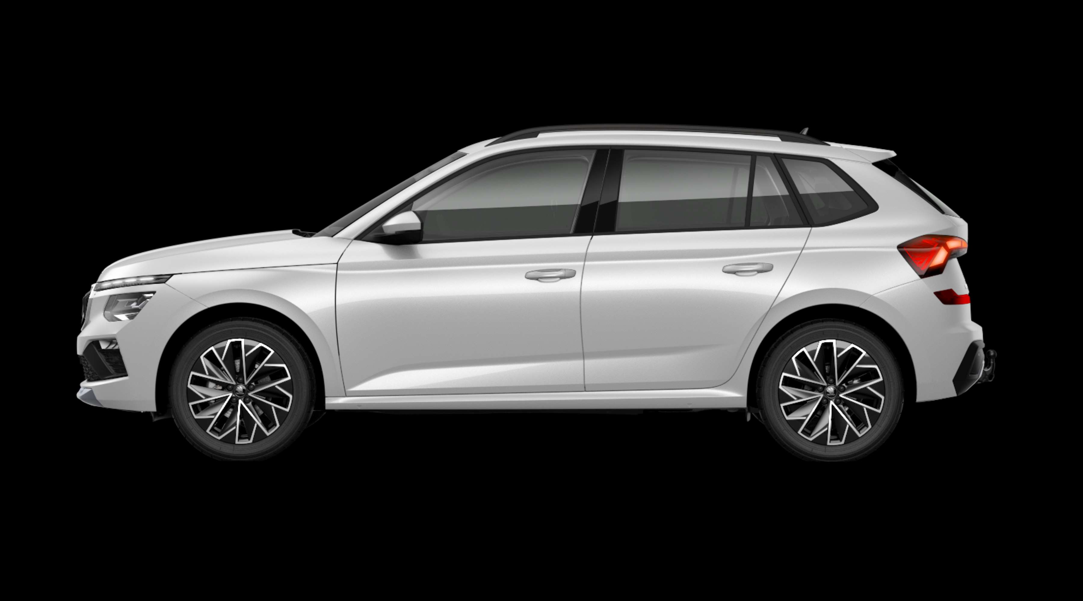Seitenansicht eines Skoda Kamiq