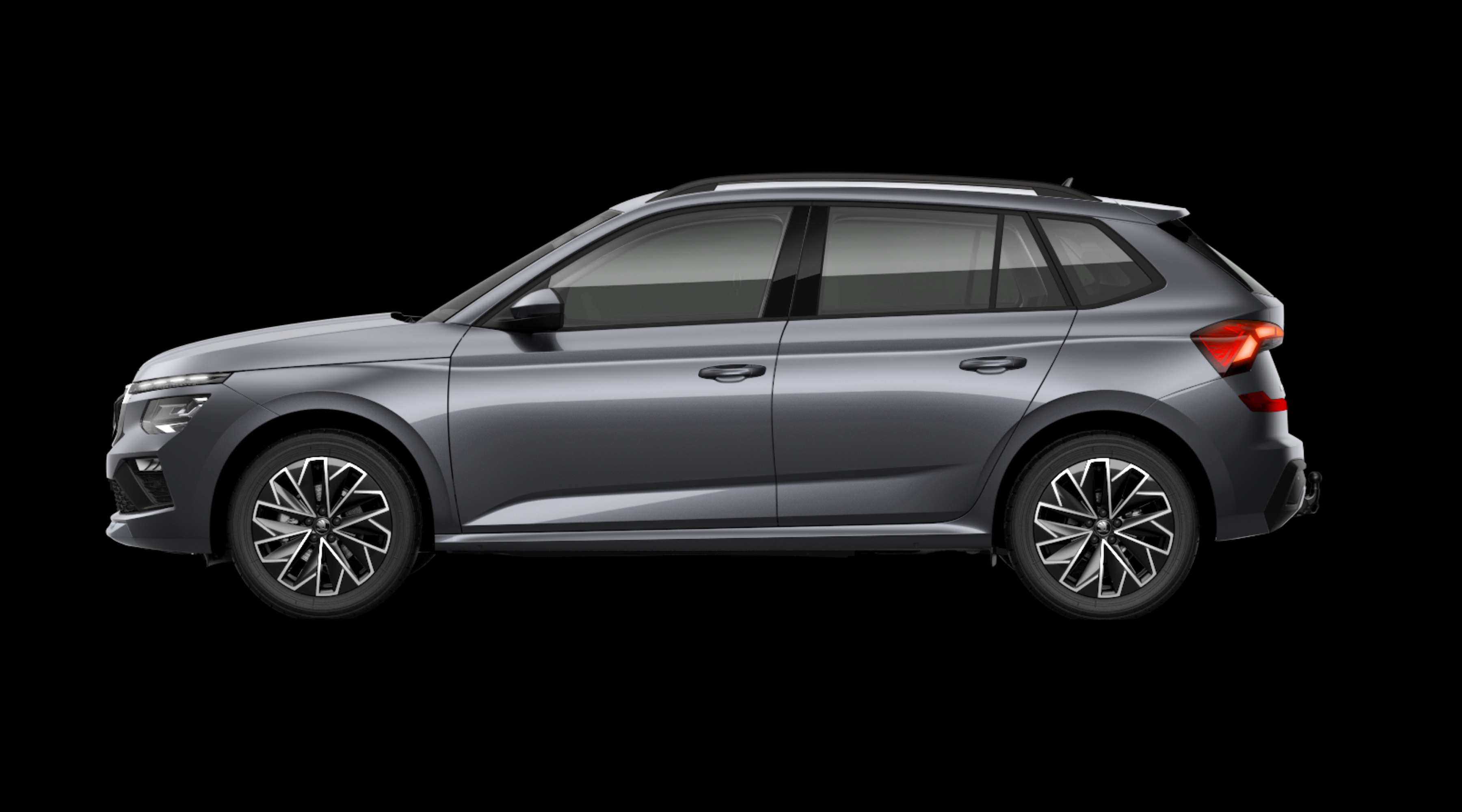 Seitenansicht eines Skoda Kamiq
