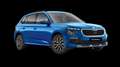 Schräge Frontansicht der Variante Race-Blau Metallic