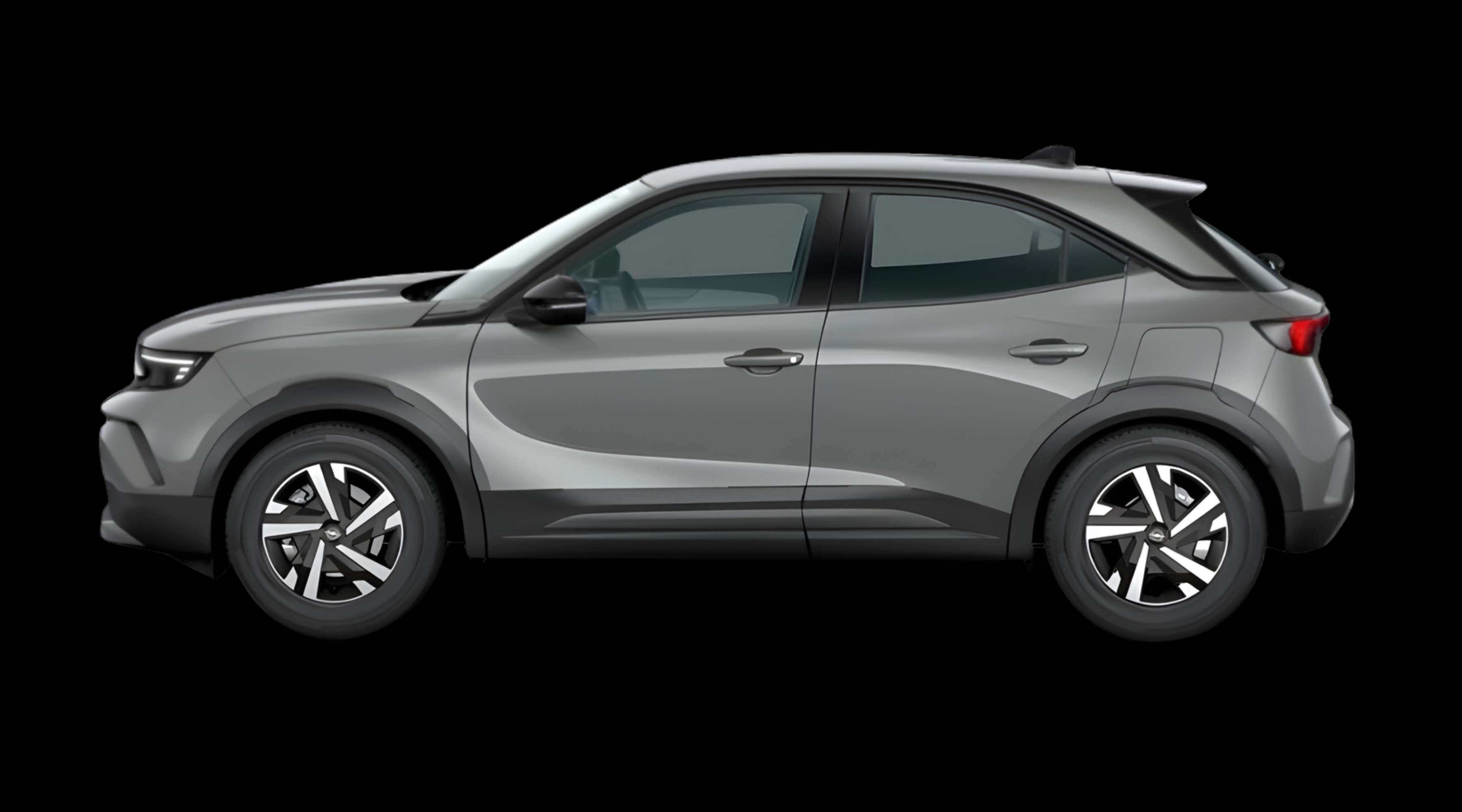 Seitenansicht eines Opel Mokka