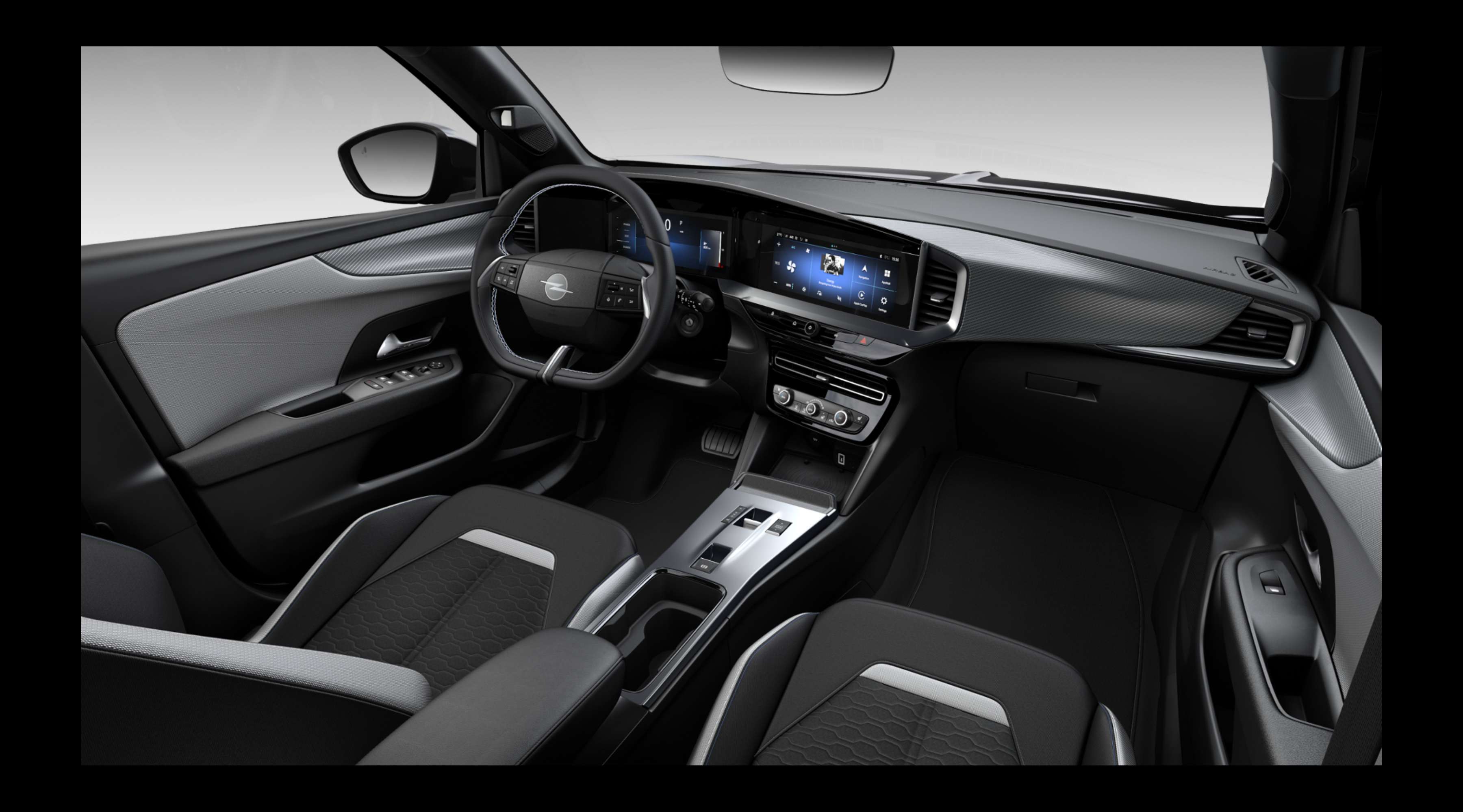 Armaturenbrett eines Opel Mokka