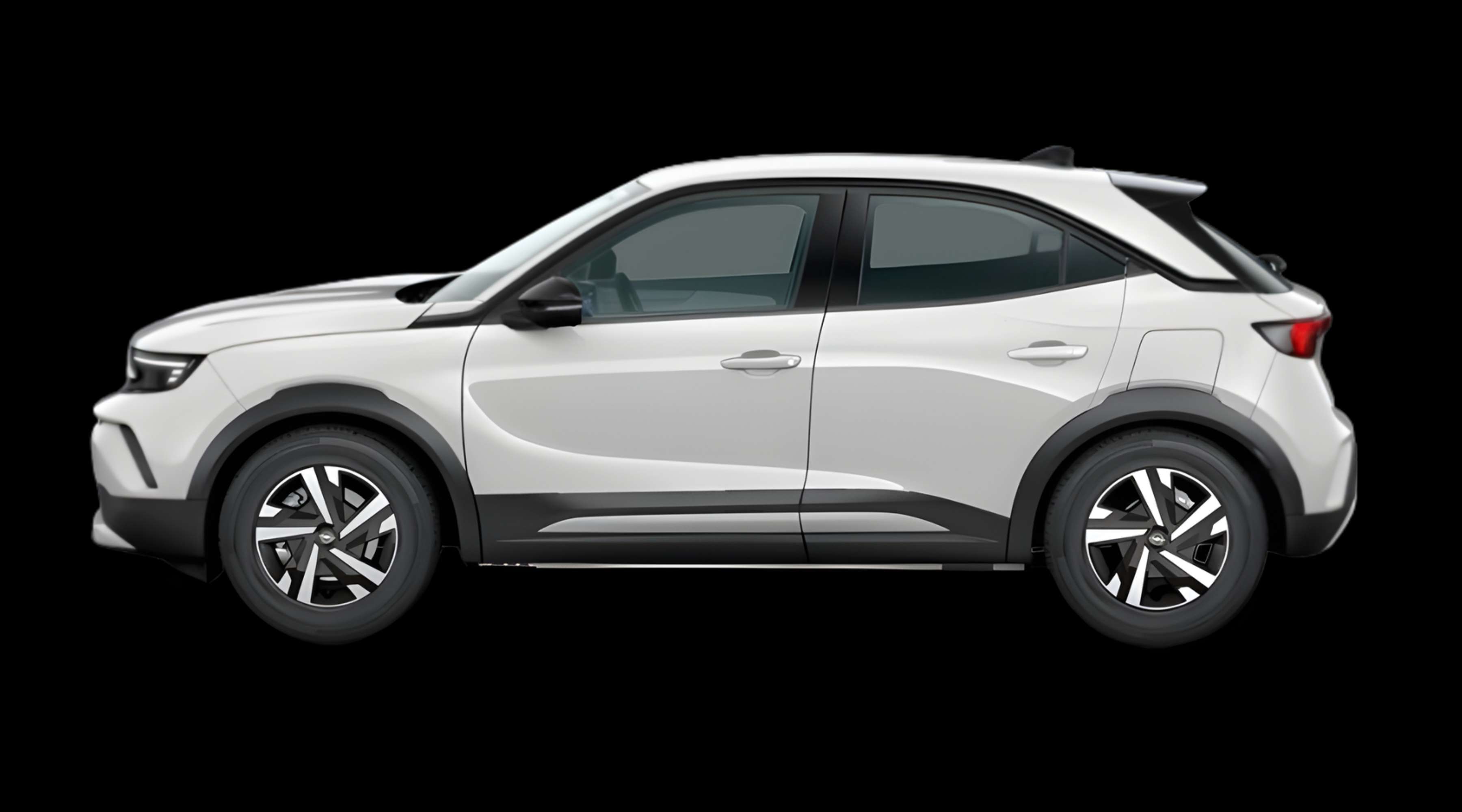 Seitenansicht eines Opel Mokka