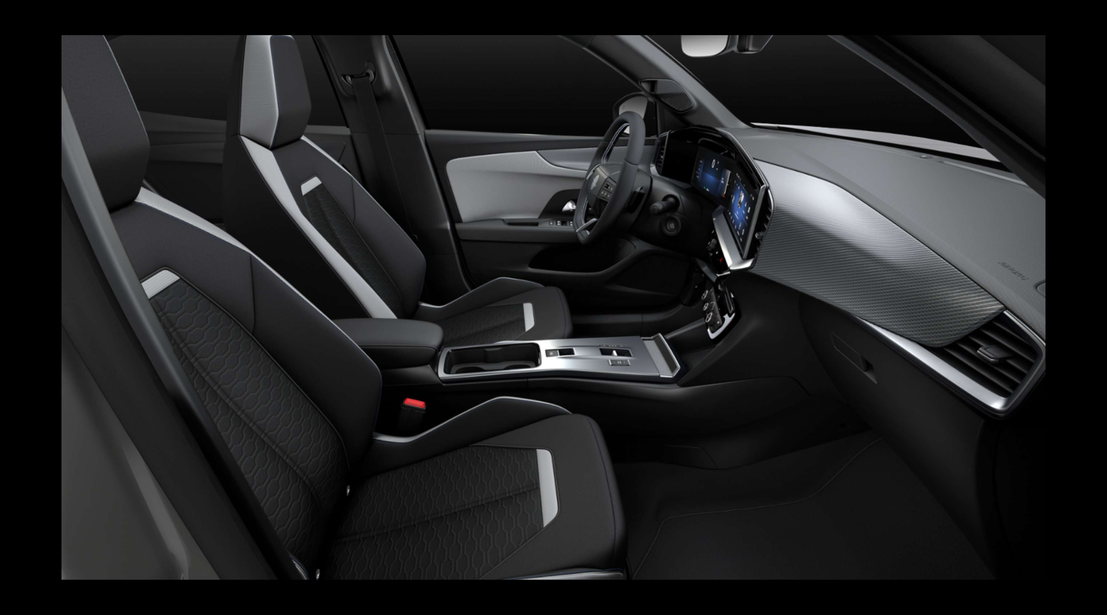 Vordersitze eines Opel Mokka