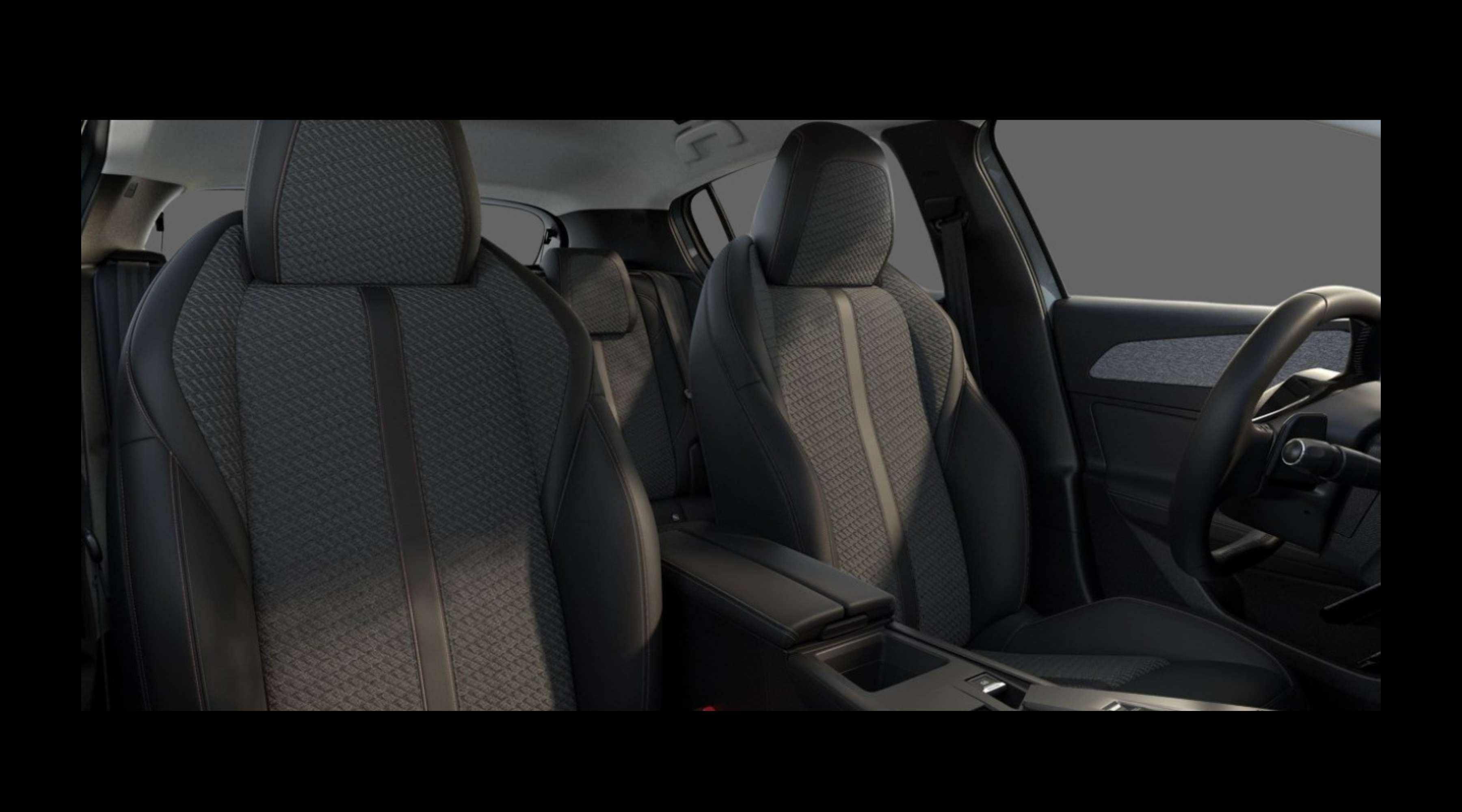 Vordersitze eines Peugeot 308