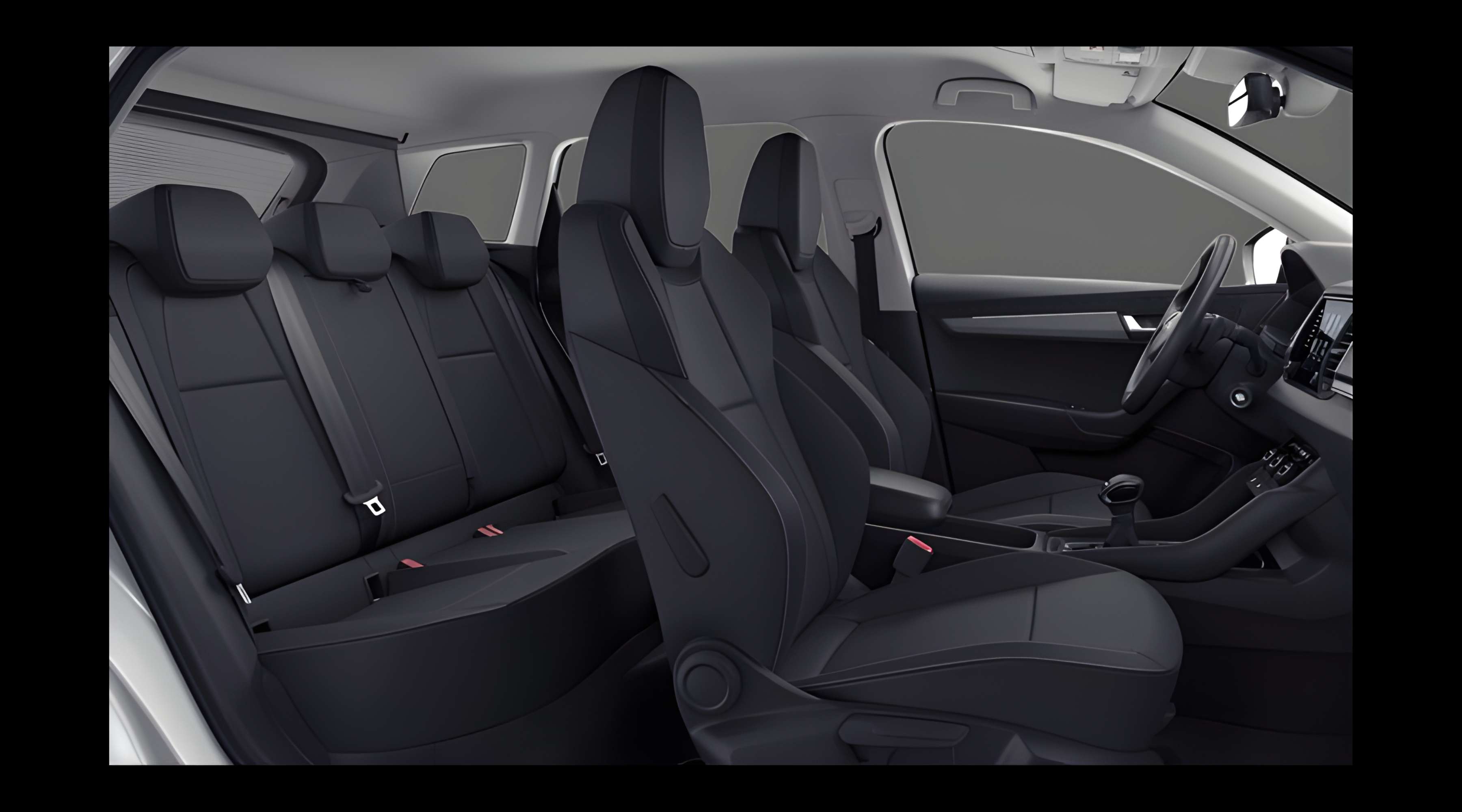 Vordersitze eines Skoda Karoq