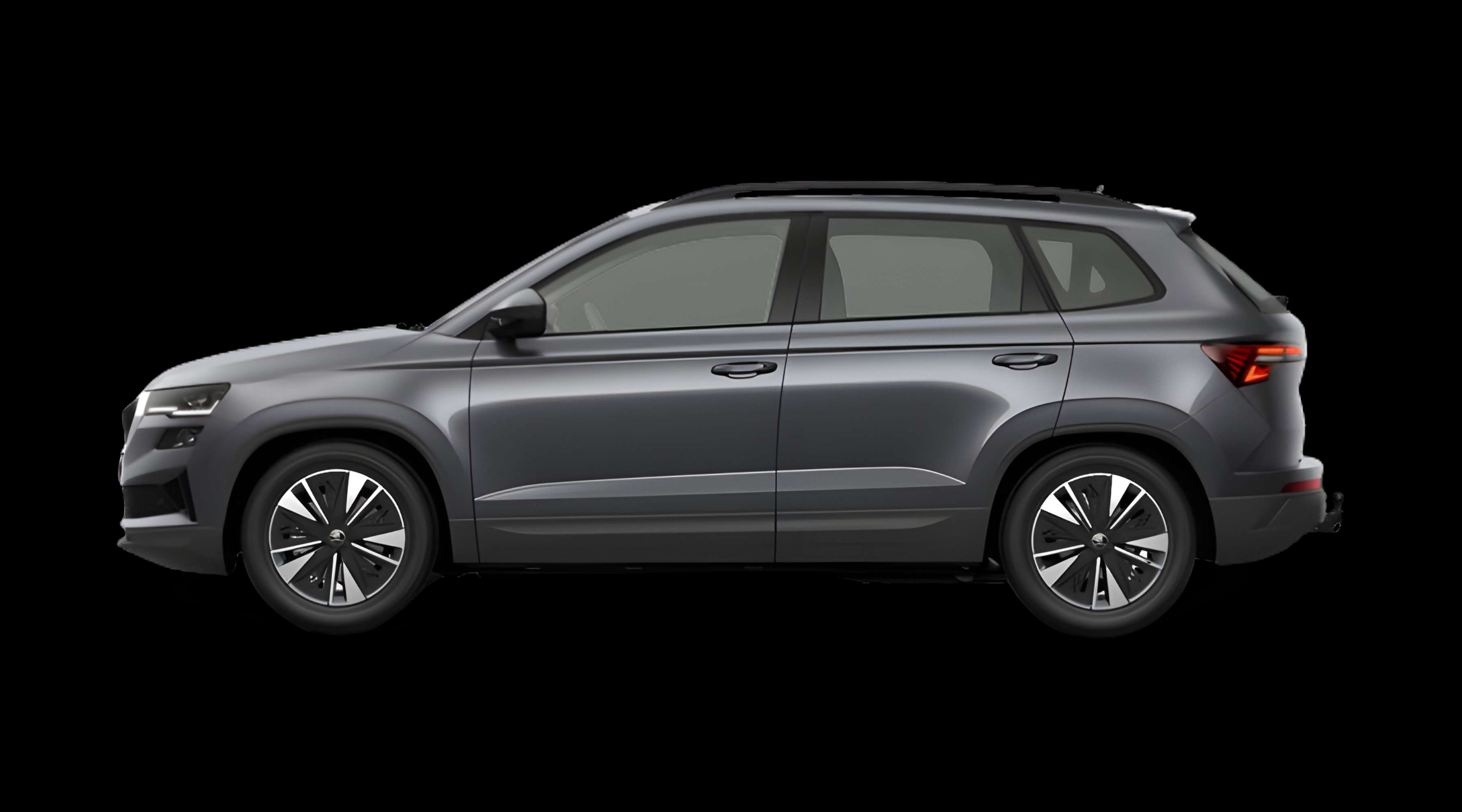Seitenansicht eines Skoda Karoq