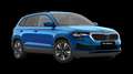 Schräge Frontansicht der Variante Race Blau Metallic 