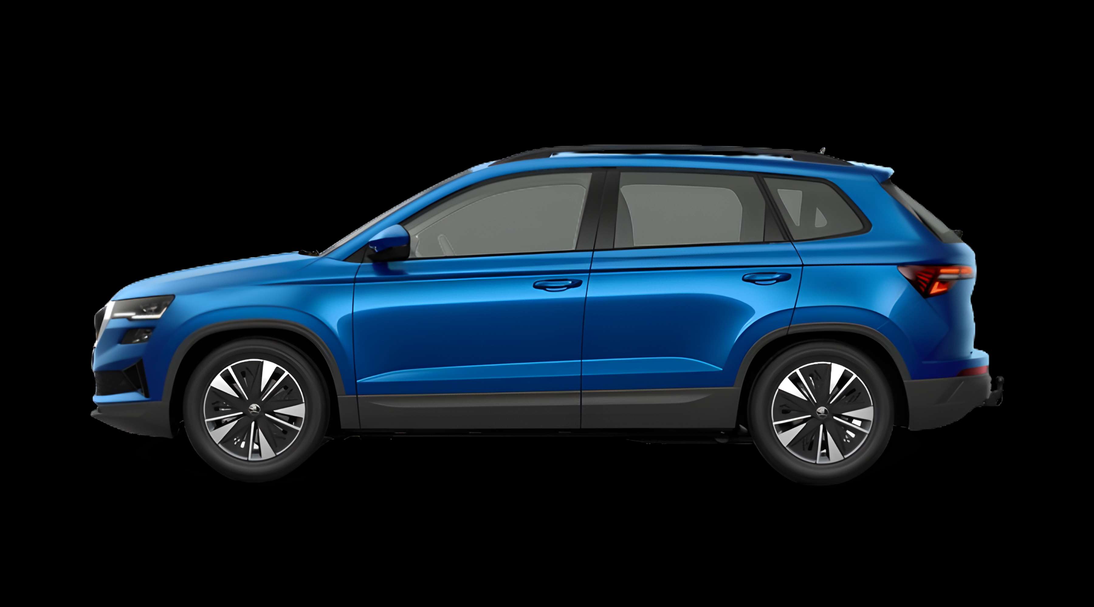 Seitenansicht eines Skoda Karoq