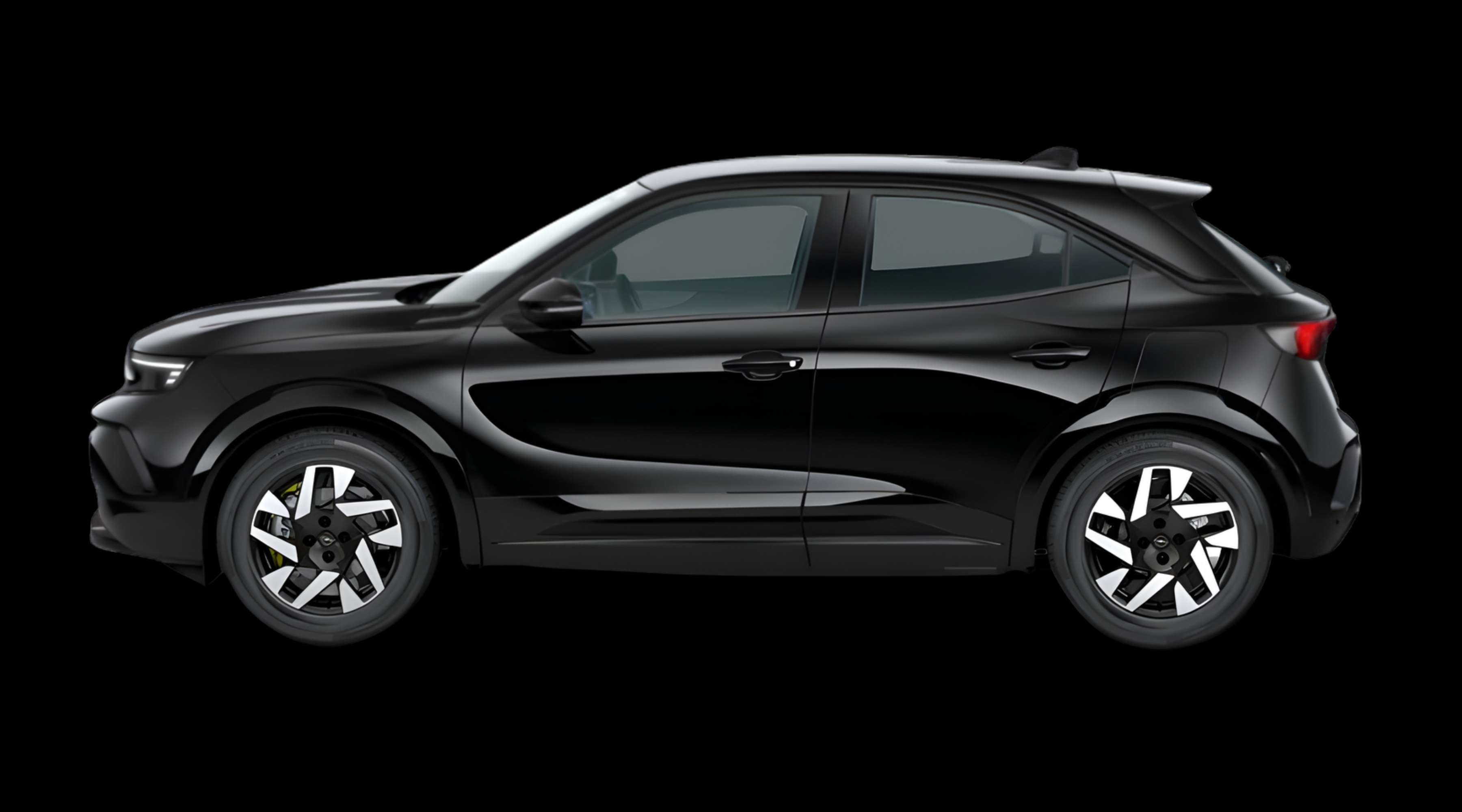 Seitenansicht eines Opel Mokka