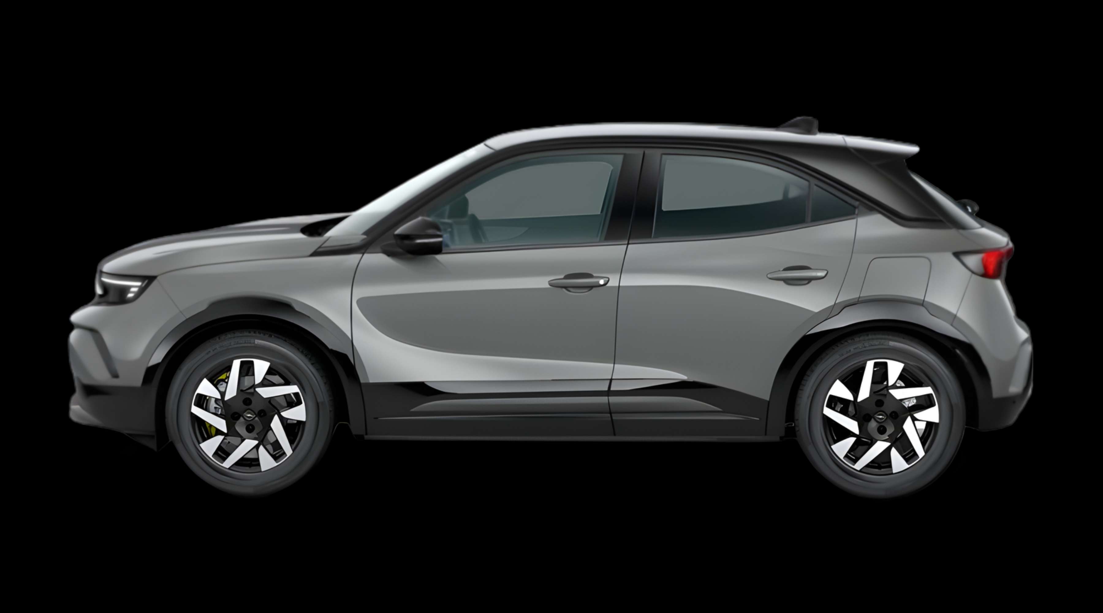 Seitenansicht eines Opel Mokka