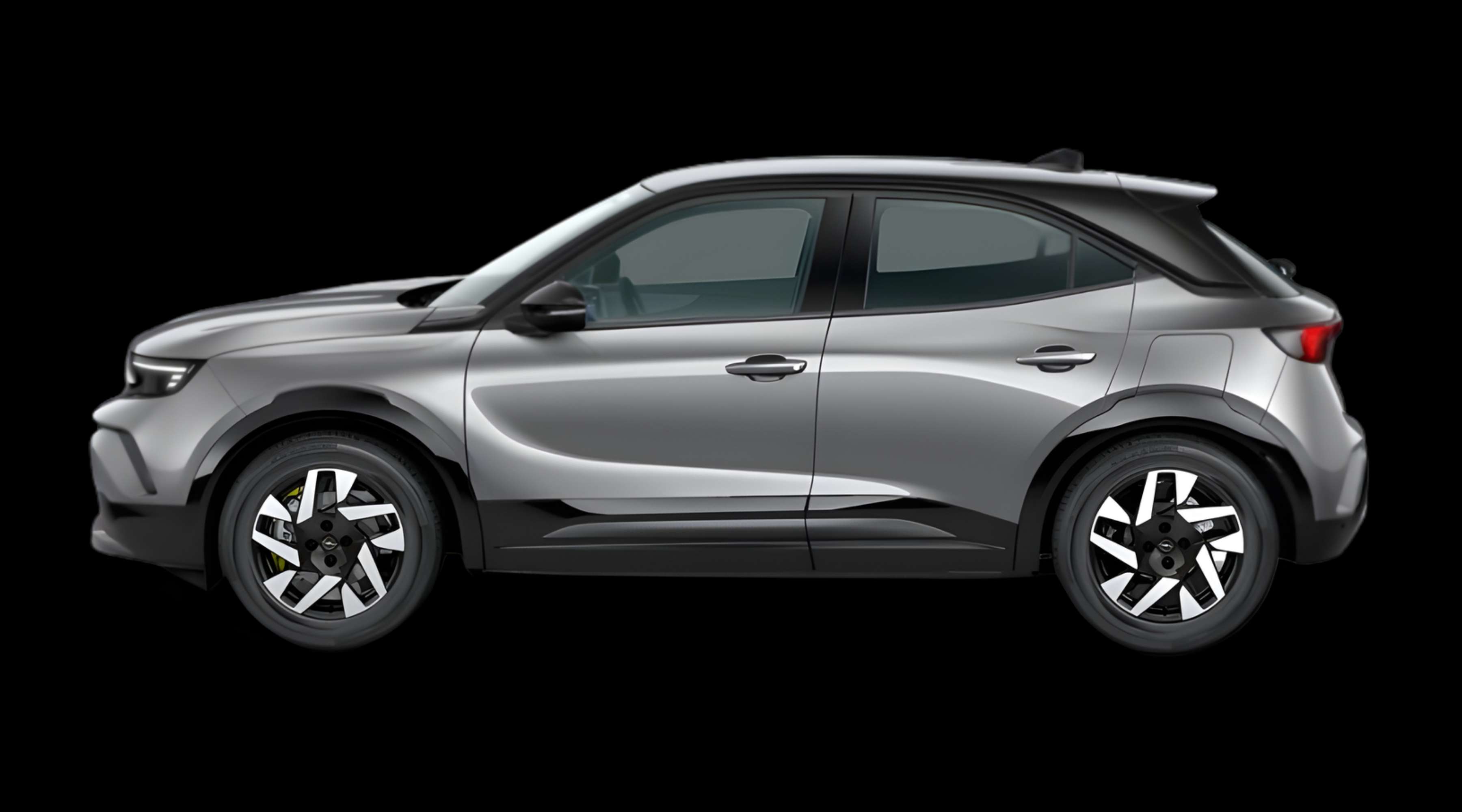 Seitenansicht eines Opel Mokka