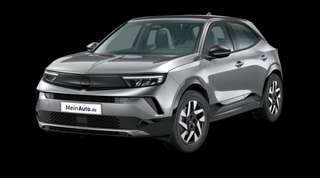 Schräge Frontansicht auf einen Opel Mokka GS, freigestellt