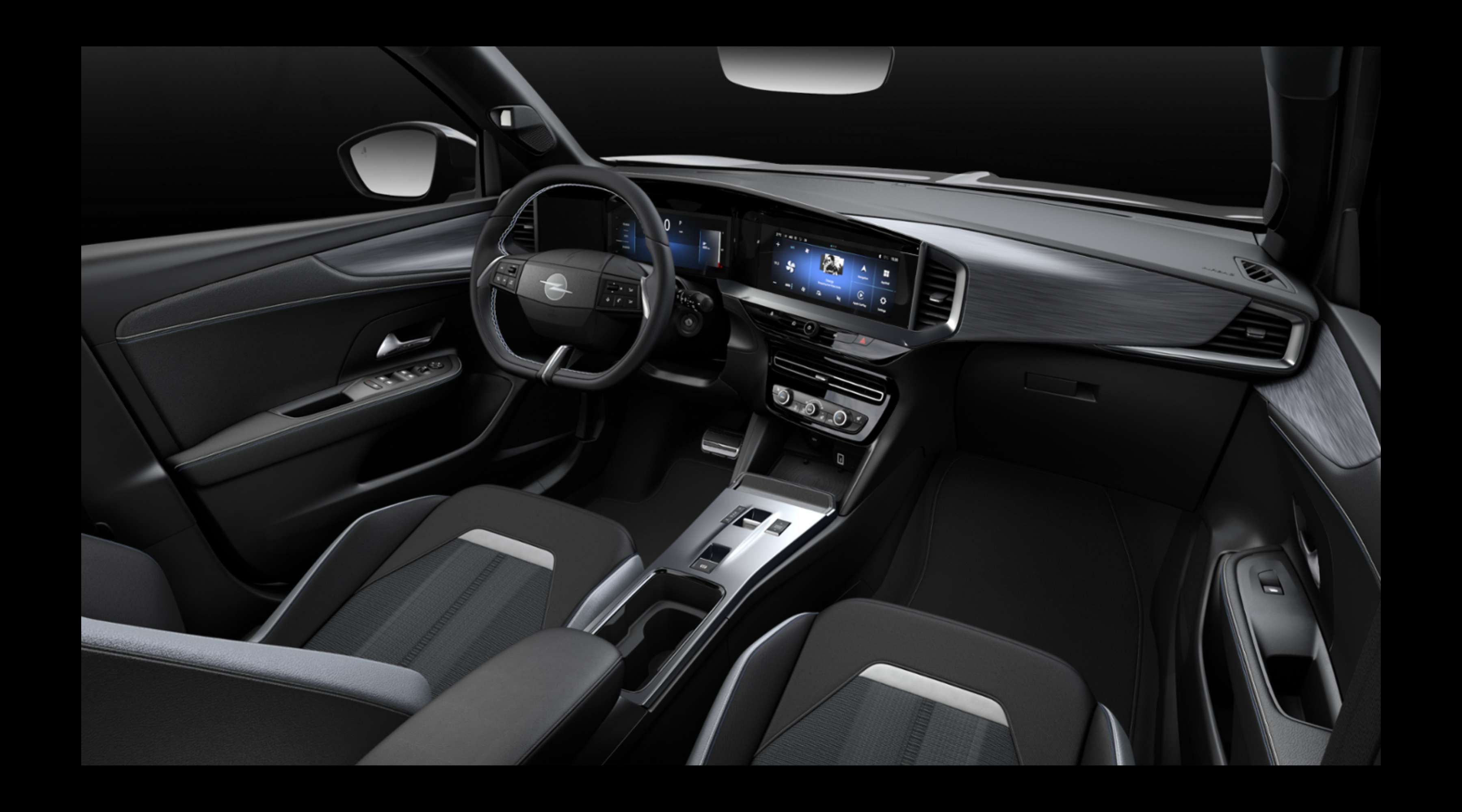 Armaturenbrett eines Opel Mokka