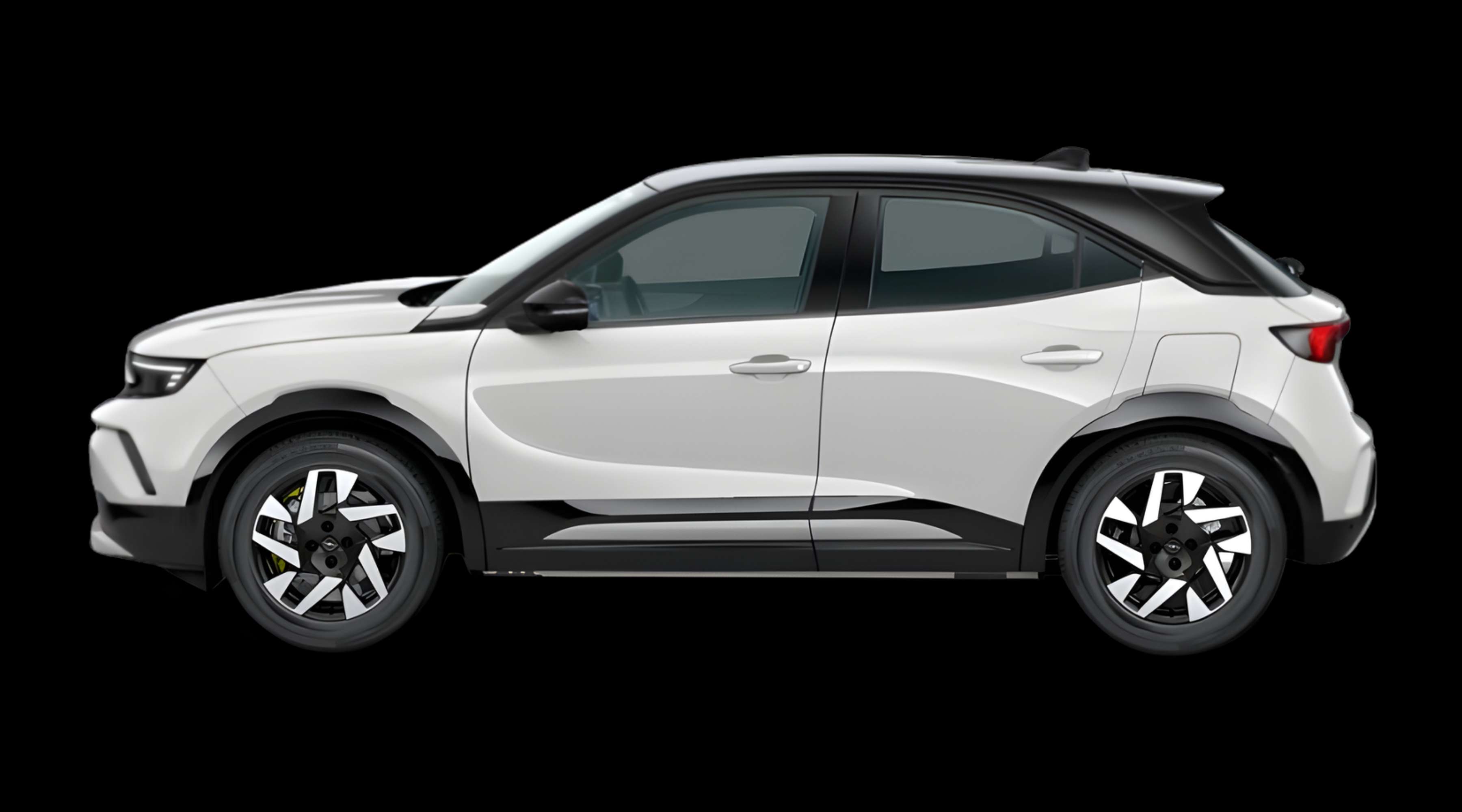 Seitenansicht eines Opel Mokka