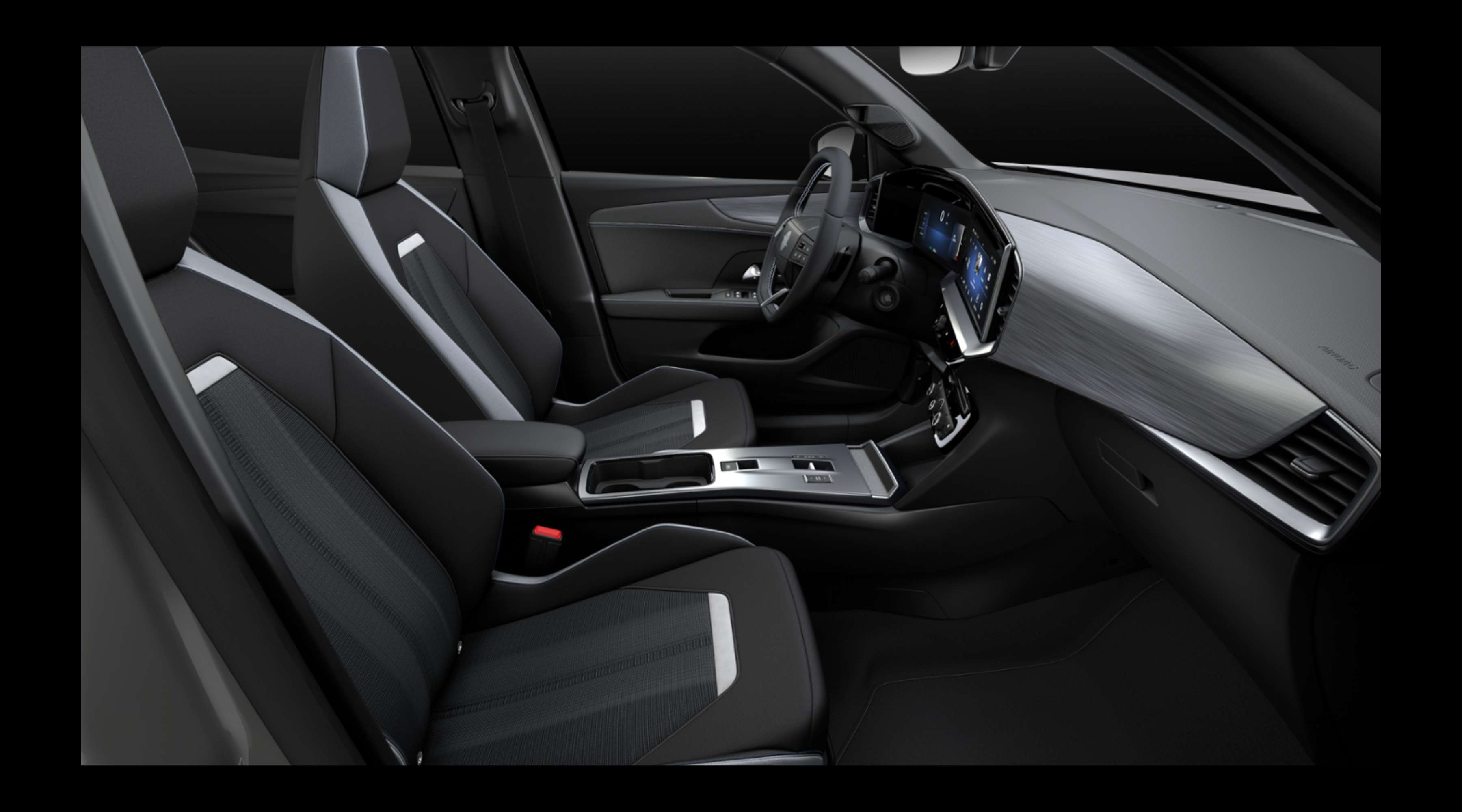 Vordersitze eines Opel Mokka