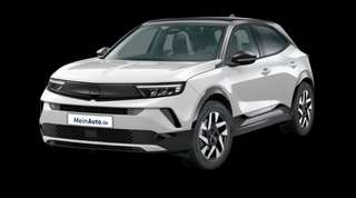 Schräge Frontansicht auf einen Opel Mokka GS, freigestellt