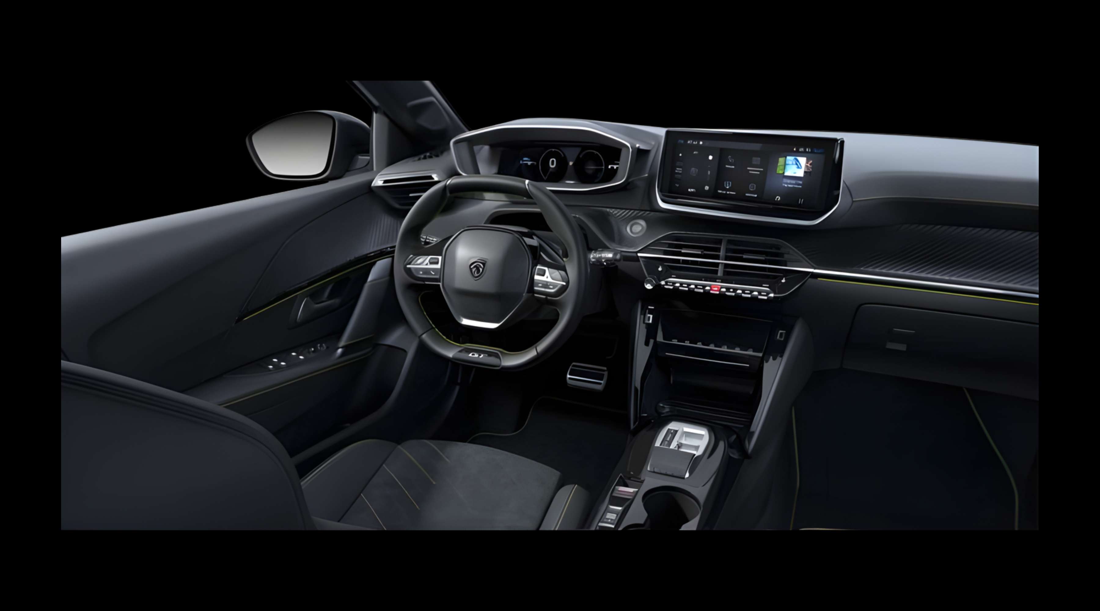 Armaturenbrett eines Peugeot 208