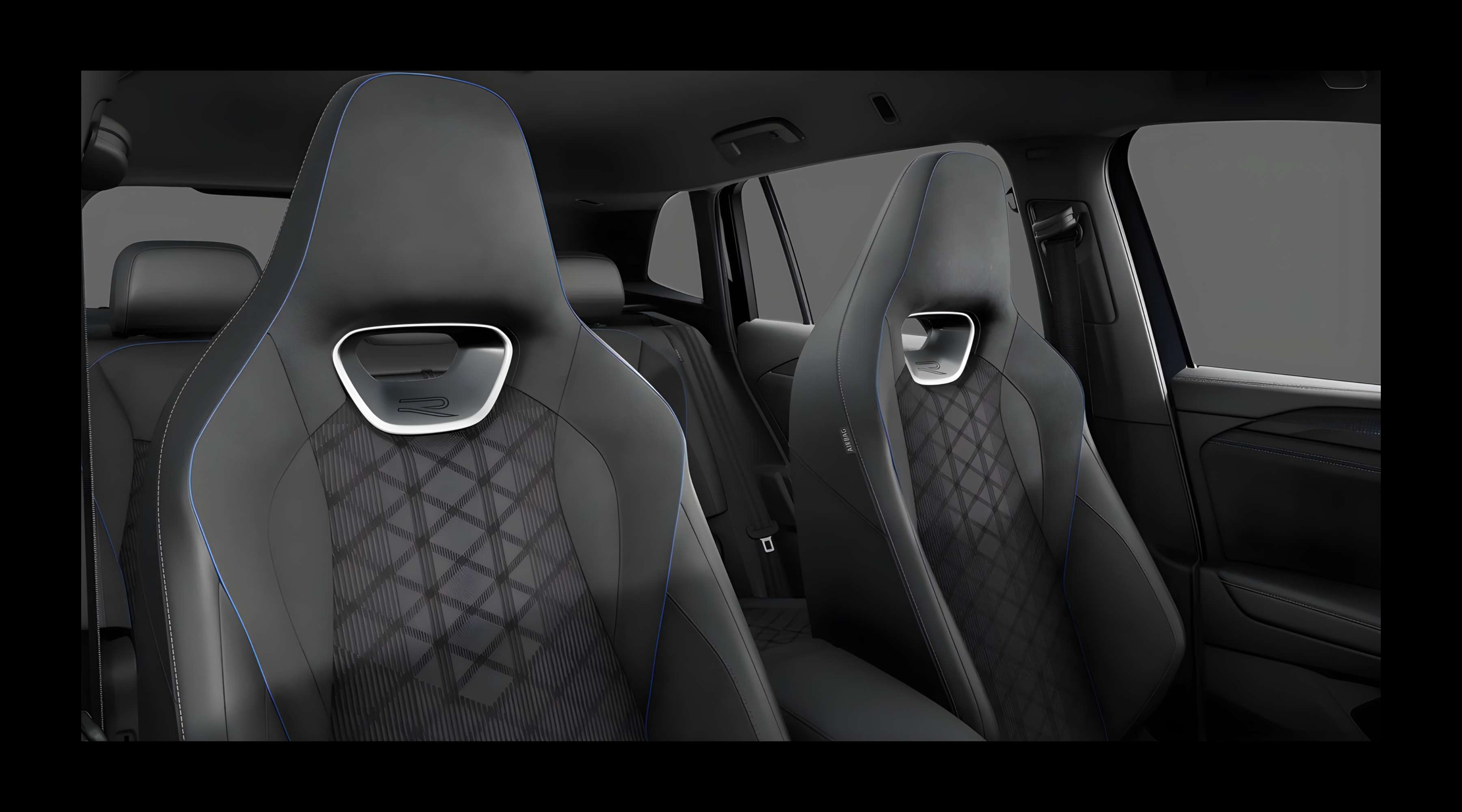 Vordersitze eines Volkswagen Tiguan