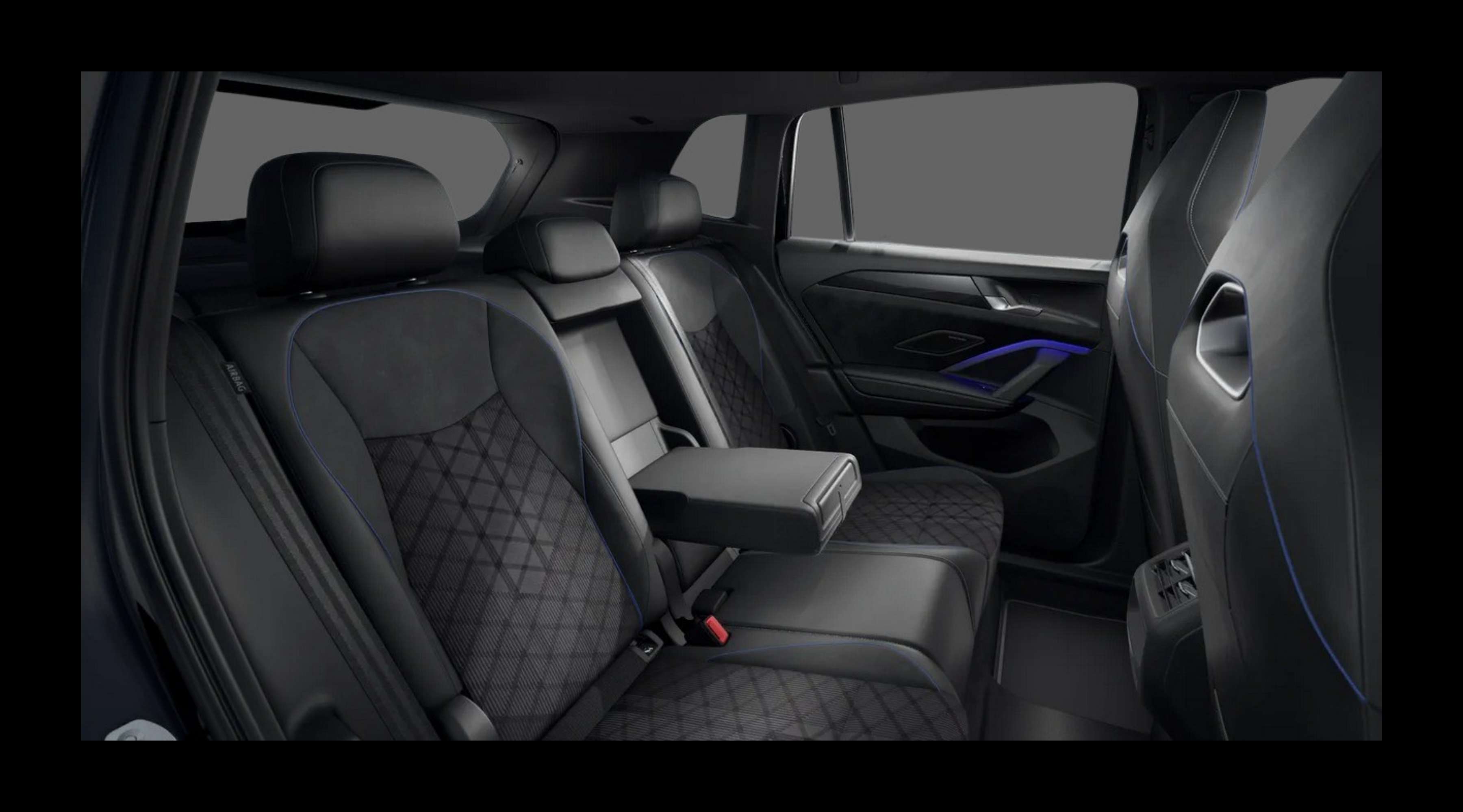 Rücksitzbank eines Volkswagen Tiguan