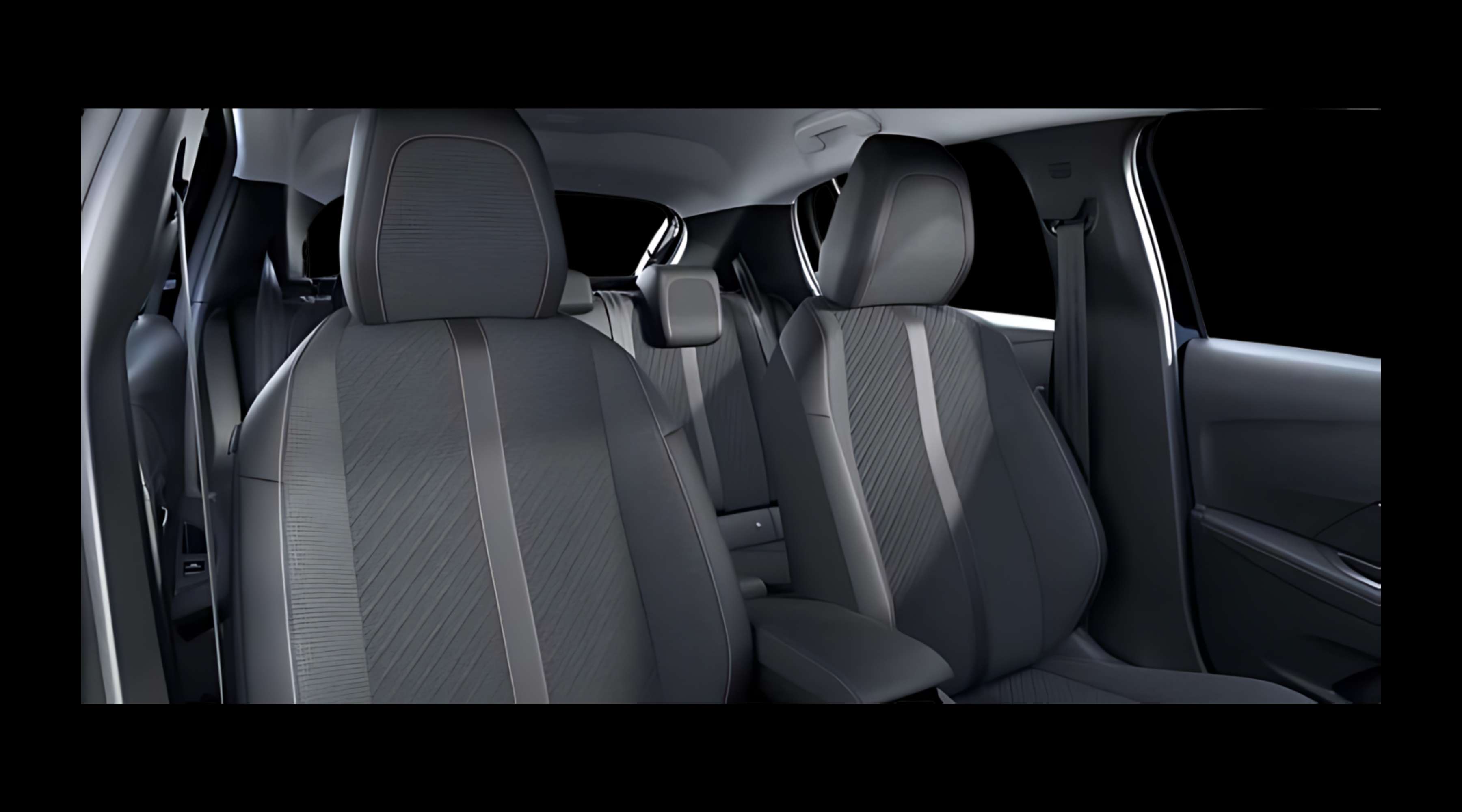 Rücksitzbank eines Peugeot 208