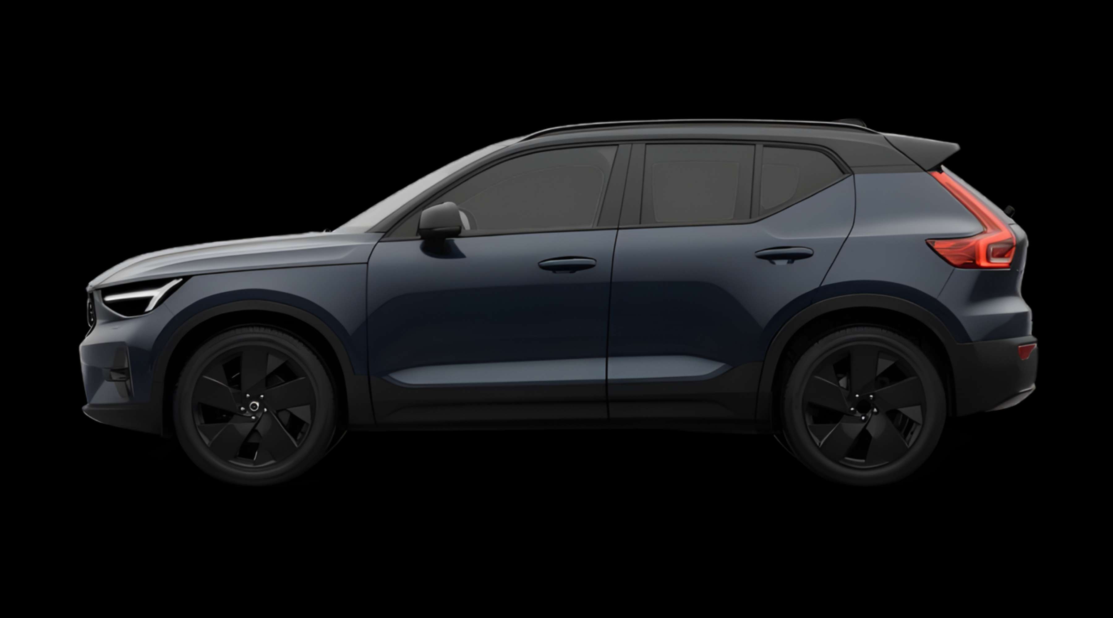 Seitenansicht eines Volvo XC40