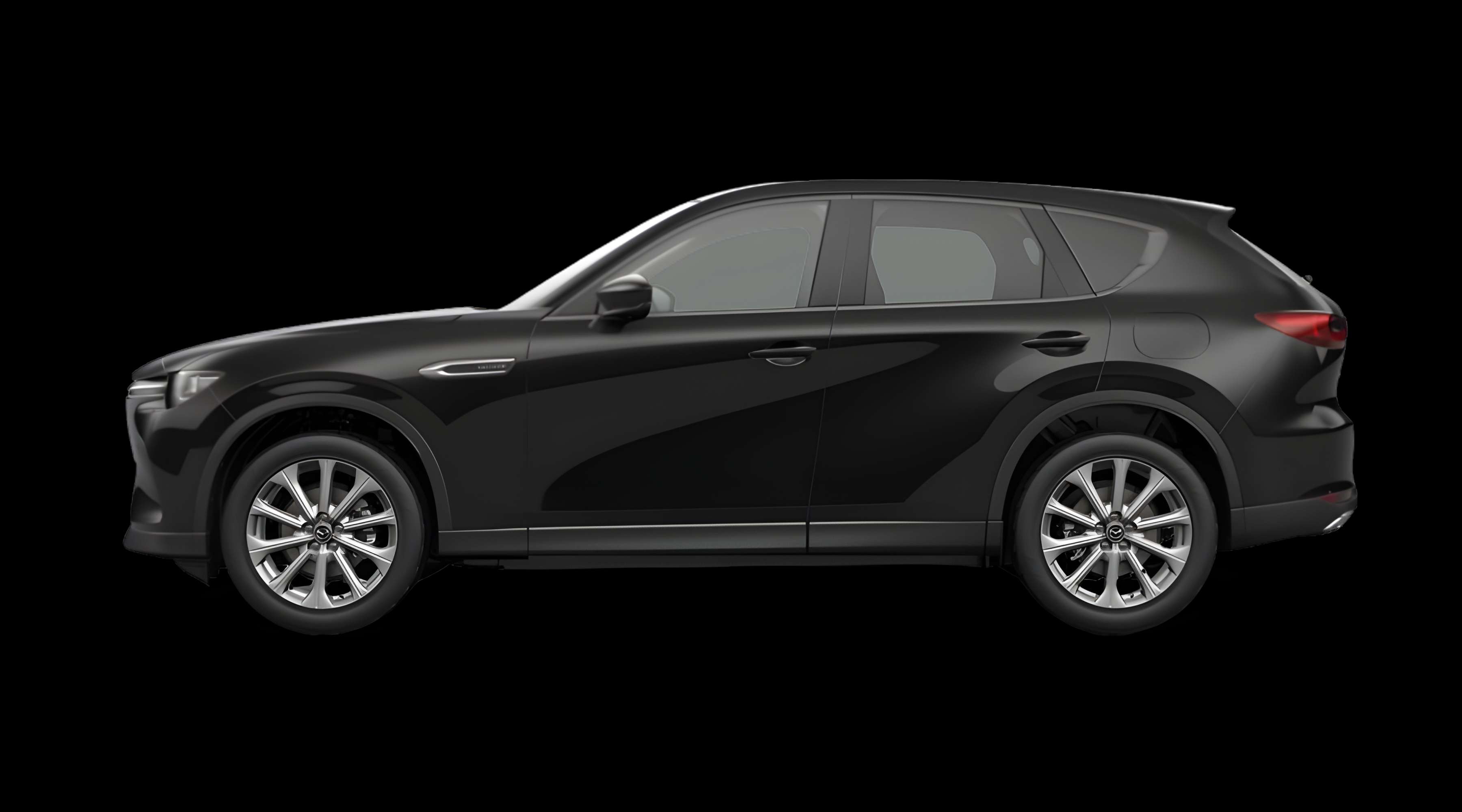 Seitenansicht eines Mazda CX-60