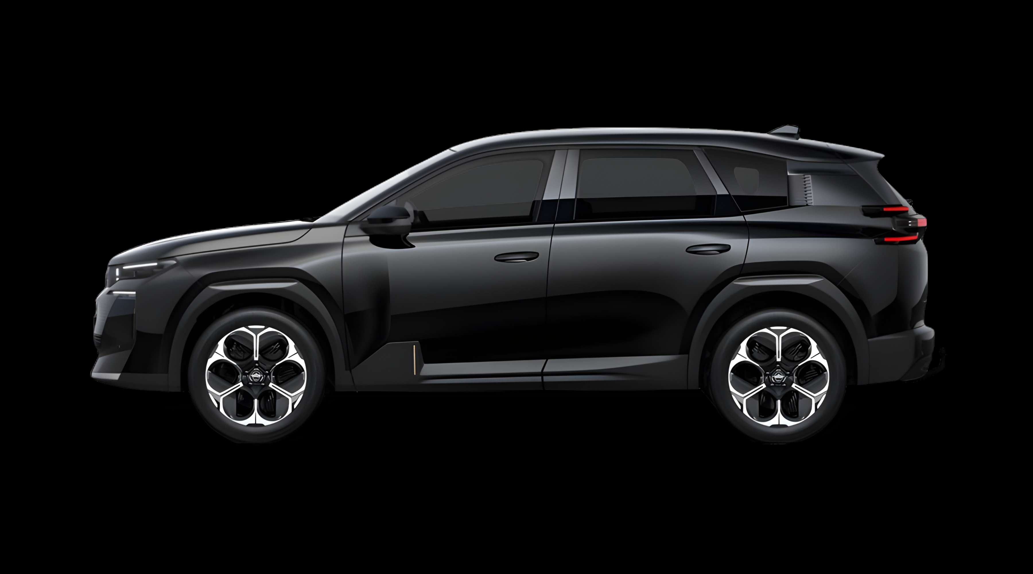 Seitenansicht eines Citroën C5 Aircross