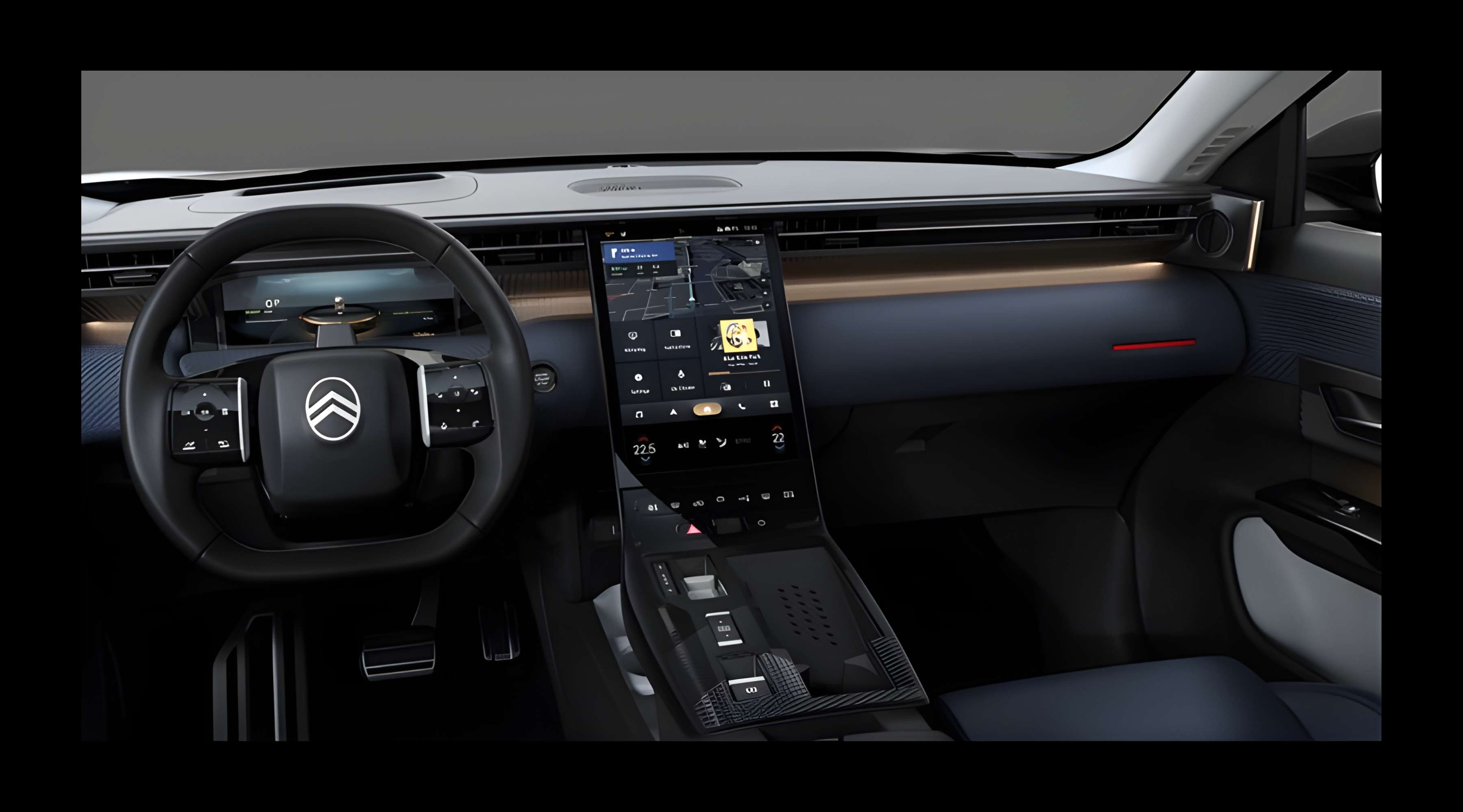 Armaturenbrett eines Citroën C5 Aircross