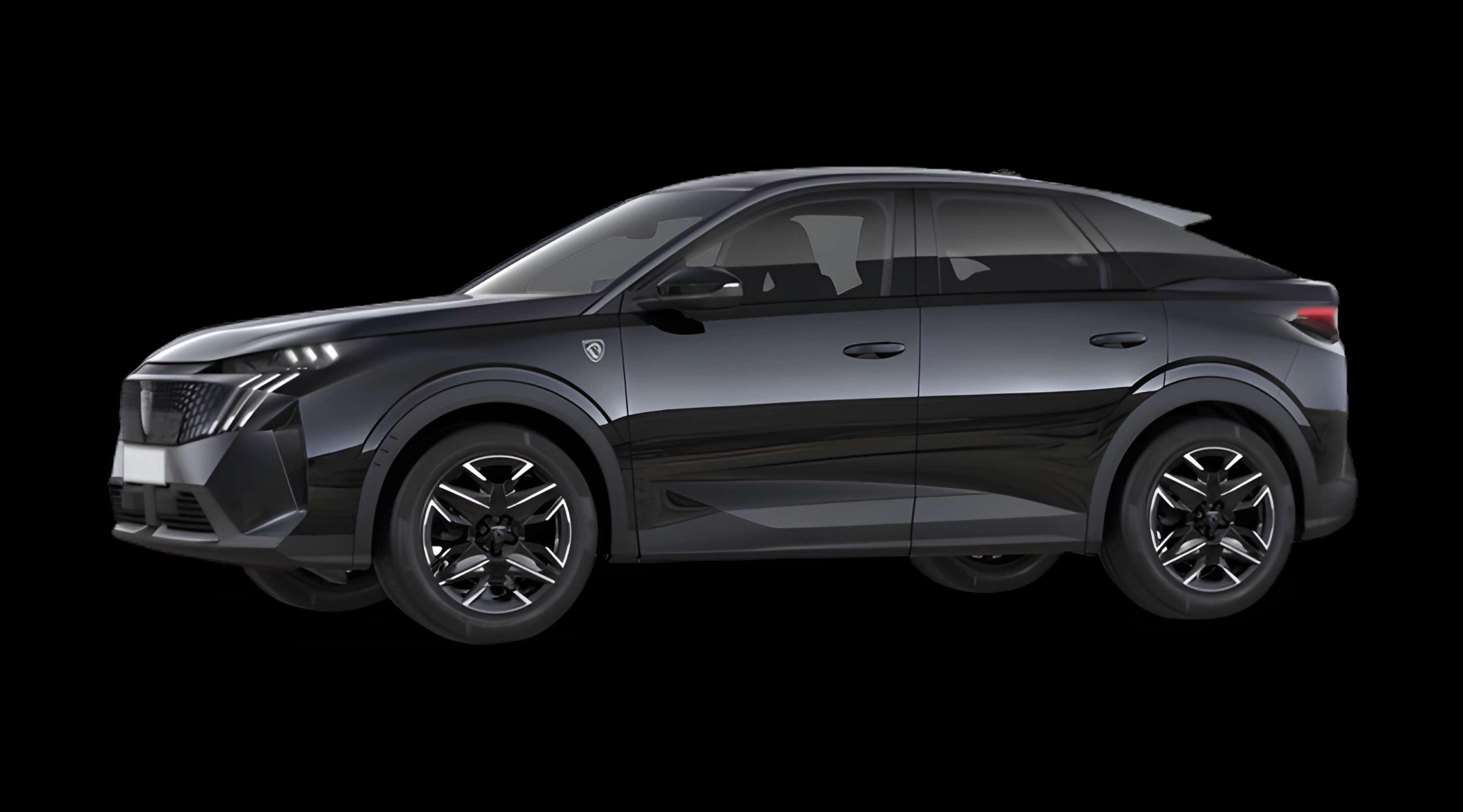 Seitenansicht eines Peugeot 3008